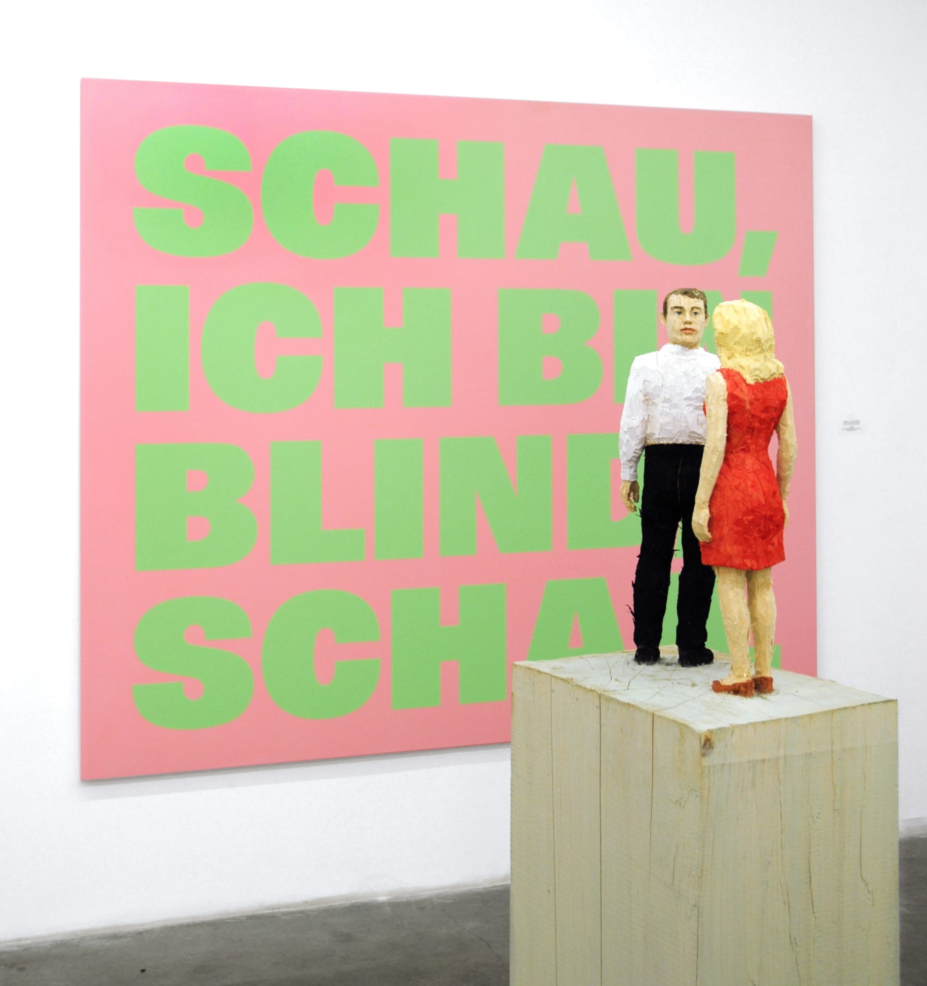 Installation view from Create Your Own Museum at Gary Tatintsian Gallery, 24 January–1 March, 2007