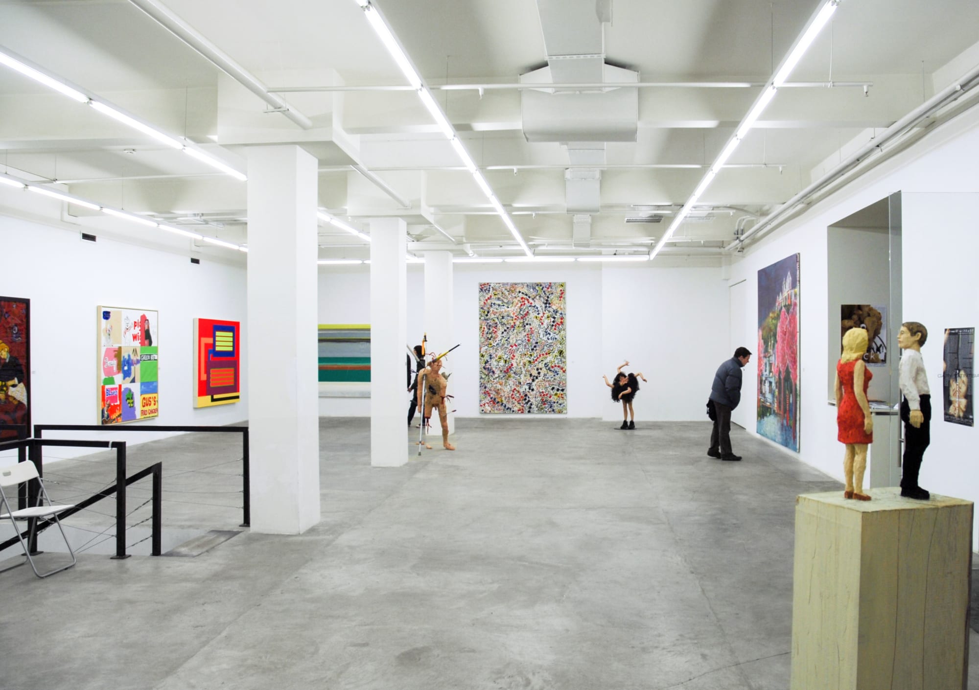 Installation view from Create Your Own Museum at Gary Tatintsian Gallery, 24 January–1 March, 2007