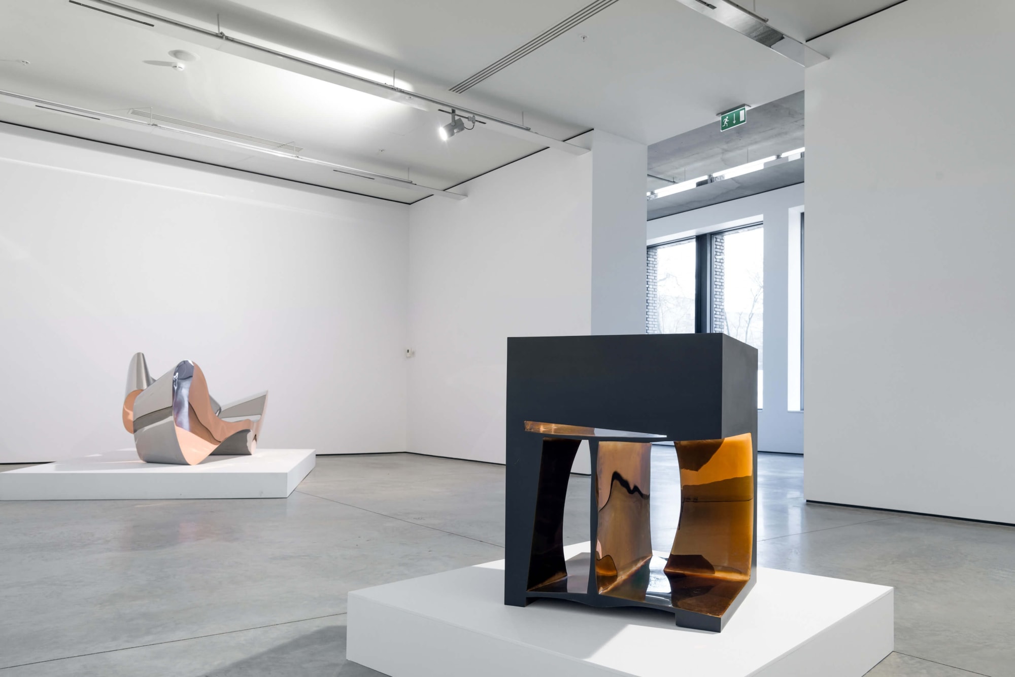 Installation view from Ron Arad at Gary Tatintsian Gallery, November 18, 2016–March 11, 2017