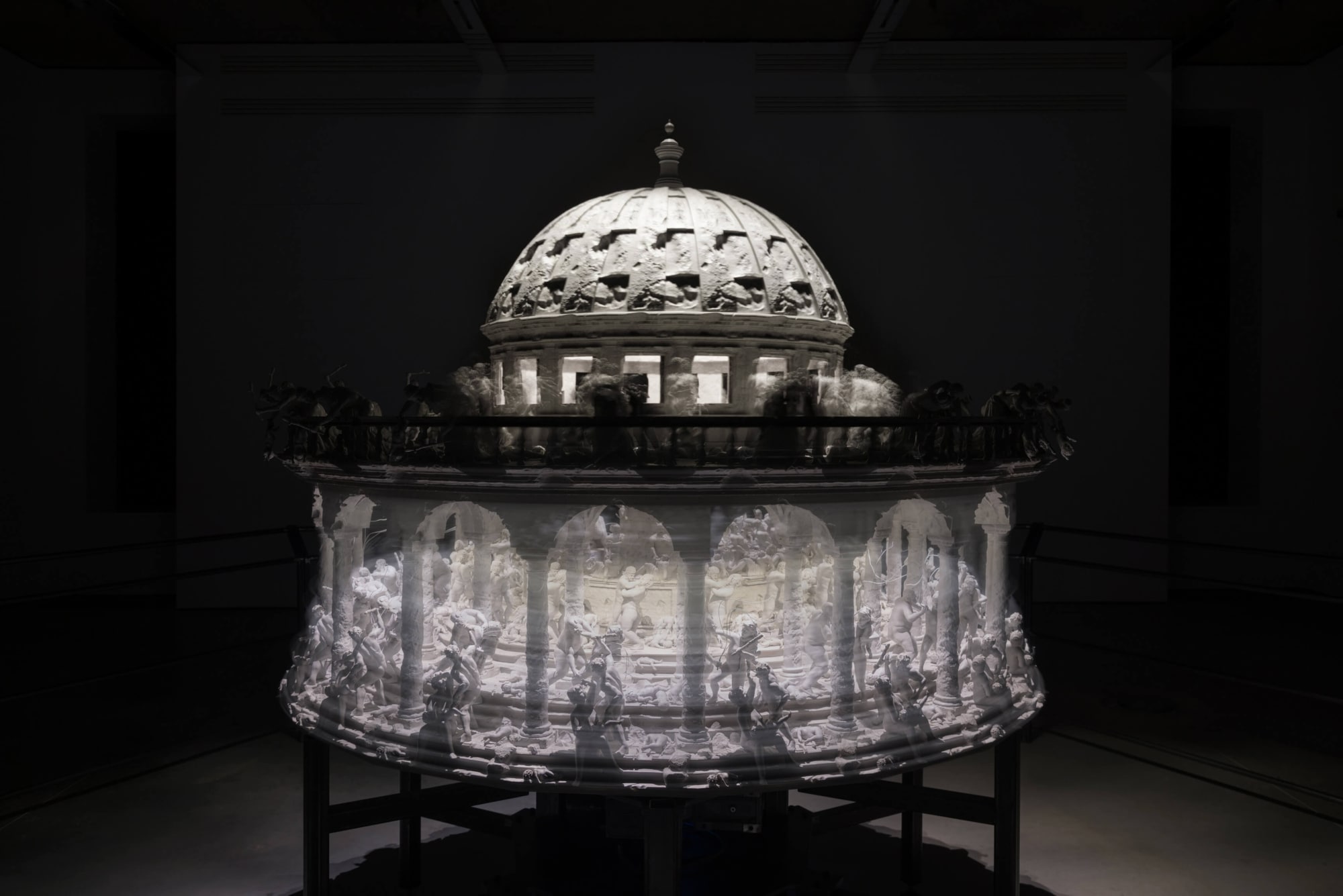 Installation view from 'Albion' Mat Collishaw at Gary Tatintsian Gallery, Feb 2–Jun 2, 2018