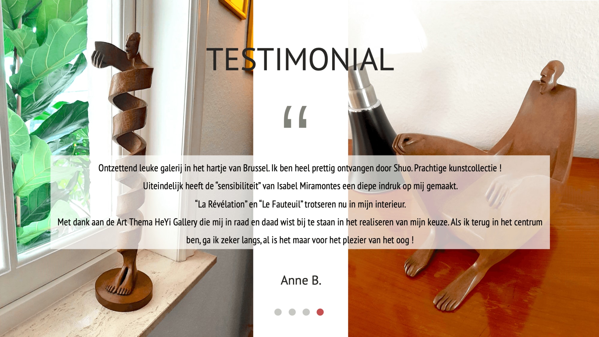 sculpture Isabel Miramontes