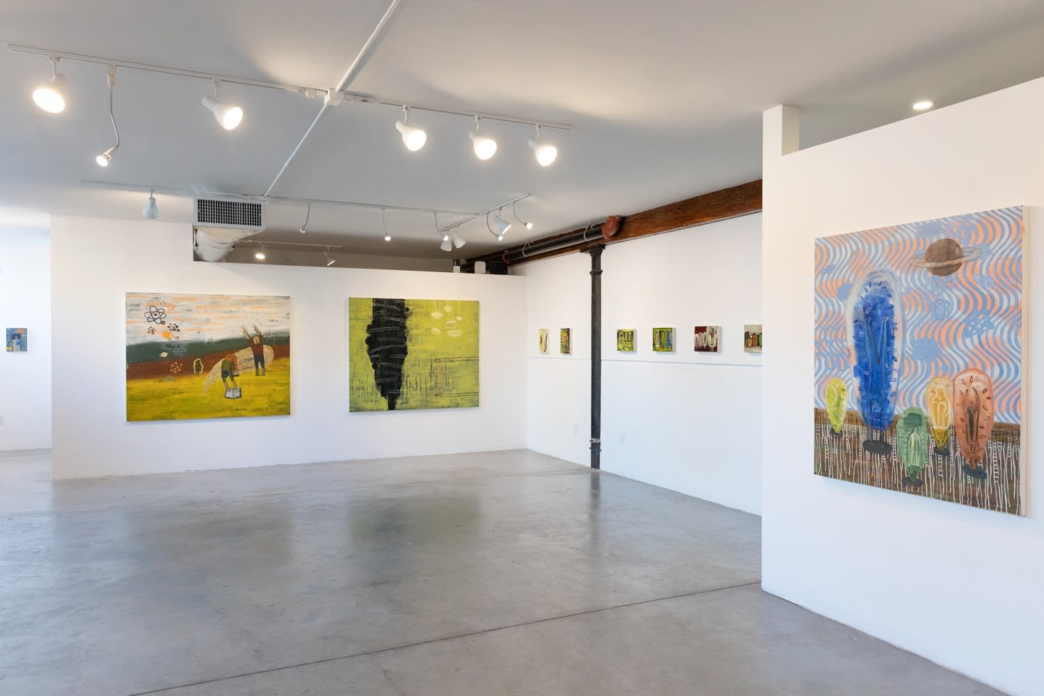 CHARLES YUEN solo show at LaiSun Keane - installation view