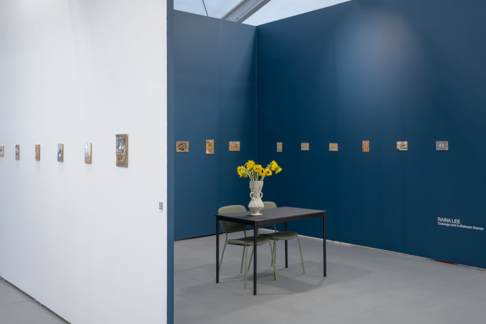Installation view of Booth A72 at Untitled Miami 2025