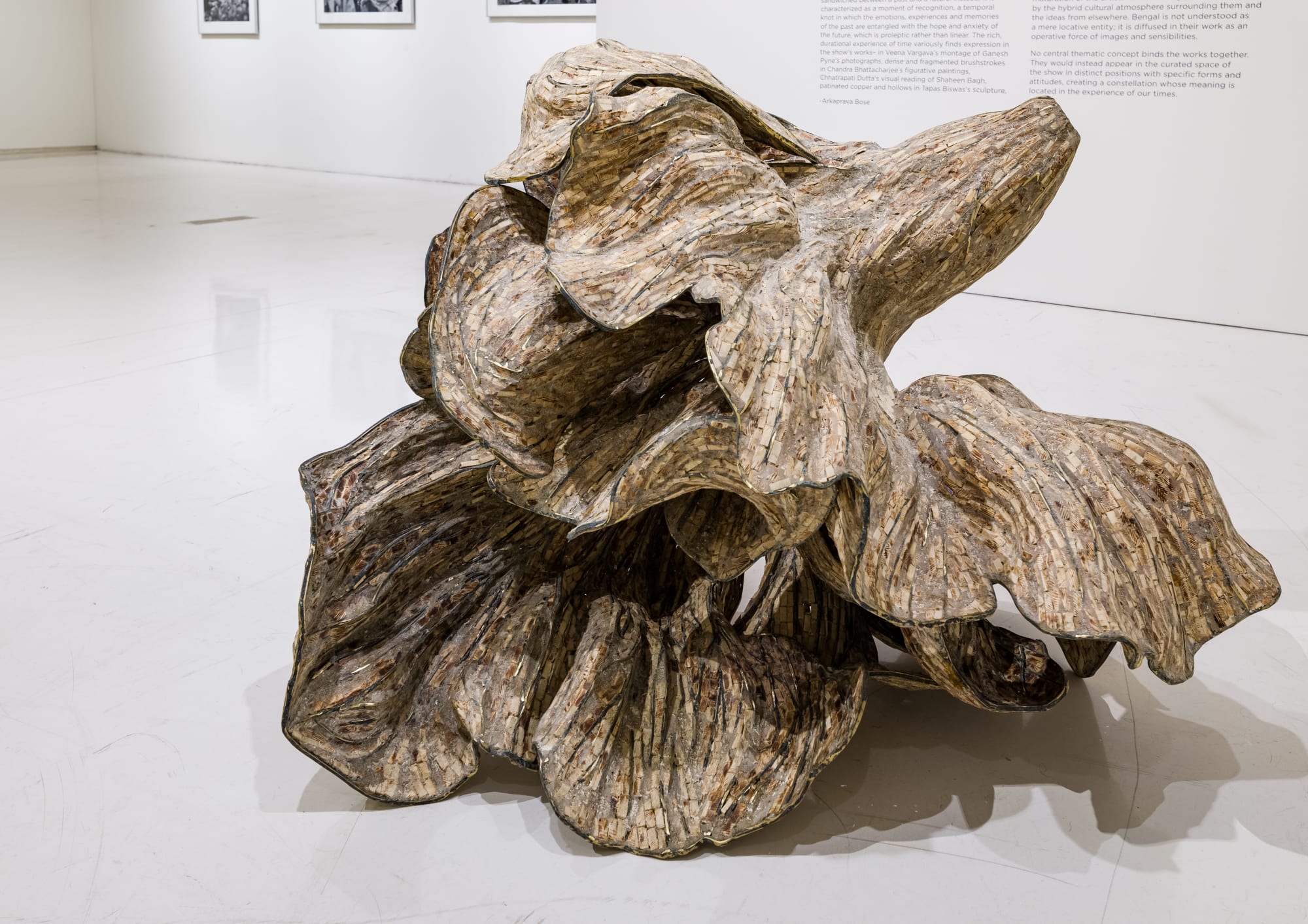 Tapas Biswas (b. 1972) The Lost Fragrance Wood and Brass 34.6 x 45.6 x 27.9 in. 2024, Kolkata