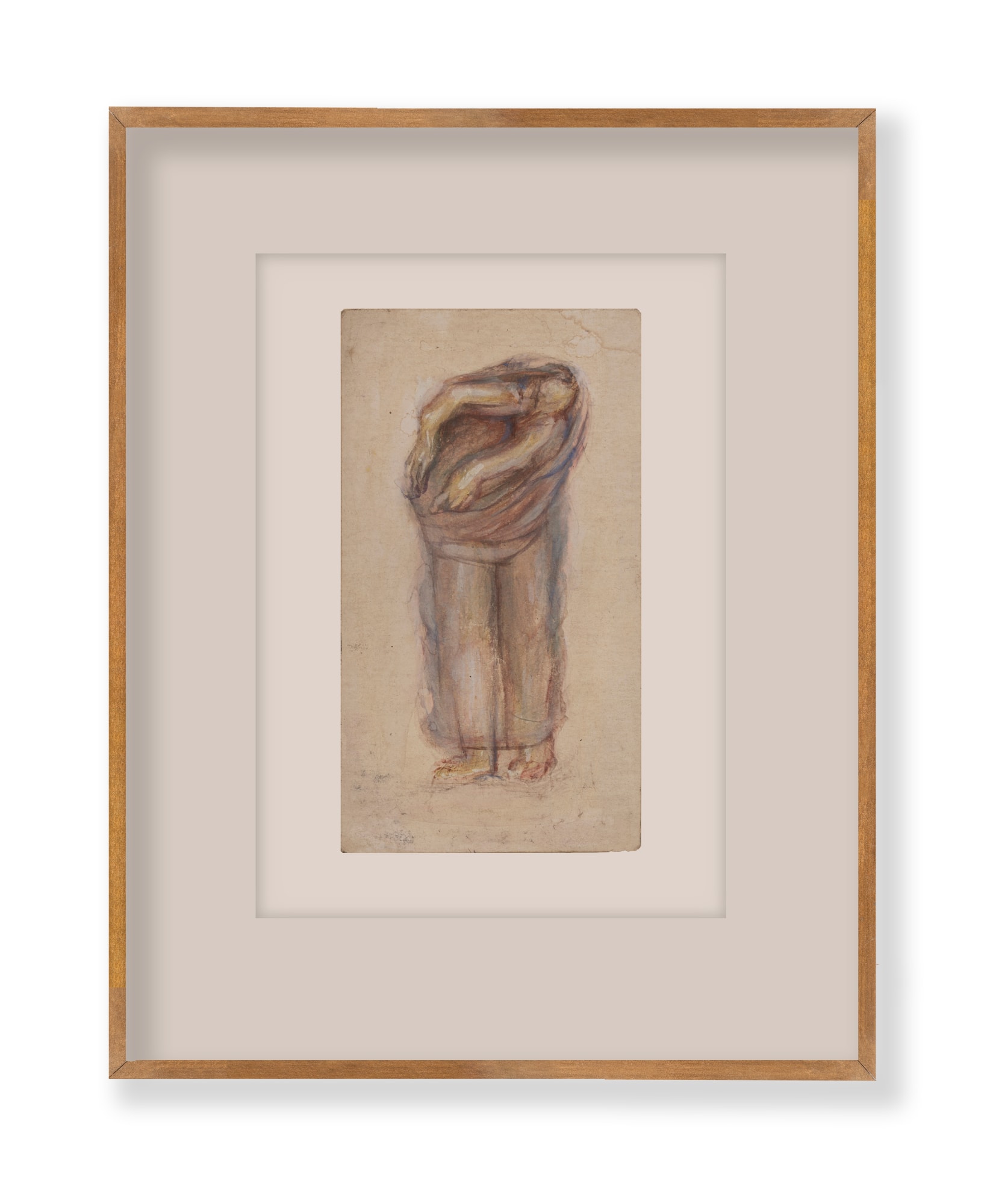 Goutam Chowdhury (b.1951) Untitled Watercolour on paper 6.5 x 3.5 in. 2020, Kolkata