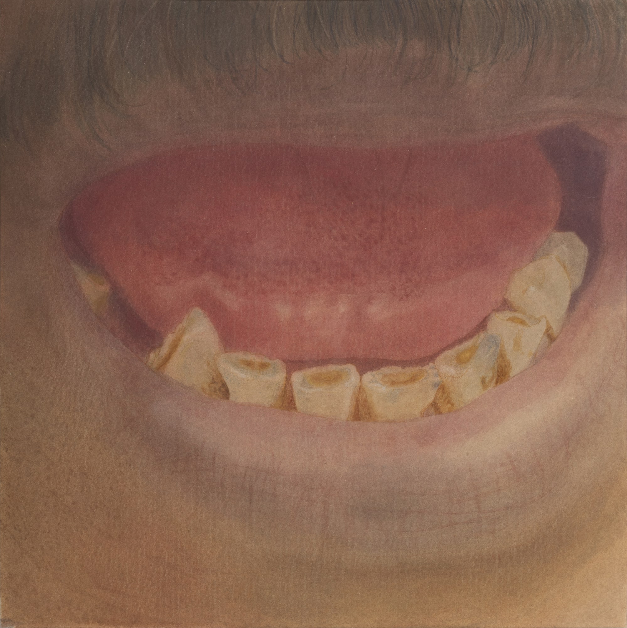 Ritwika Ganguly (b.1999) Untitled II Watercolour on paper 11.41 x 11.41 in. 2024