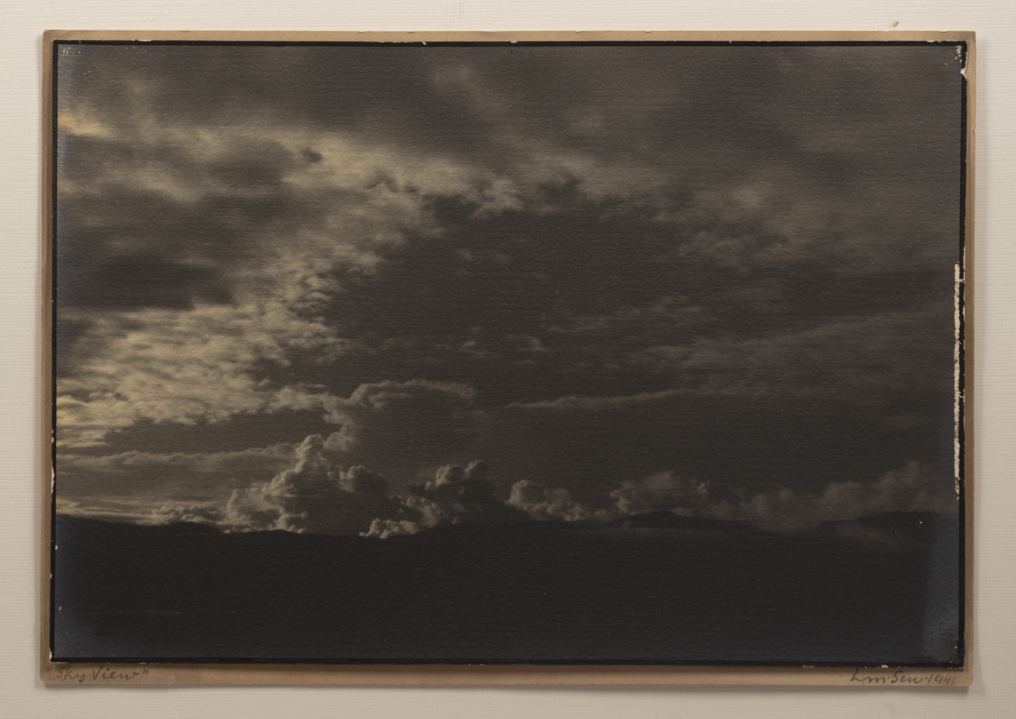 Lalit Mohan Sen, Sky View, 1941