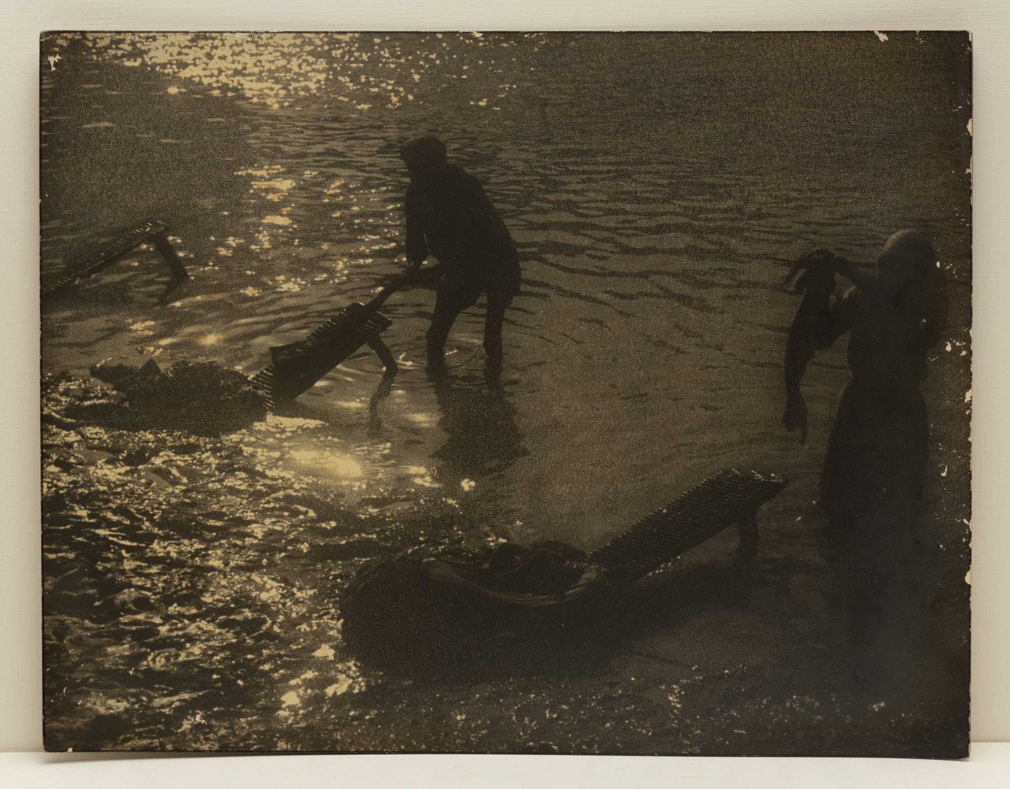 Lalit Mohan Sen, Dhobi Ghat, c.1940s - 50s