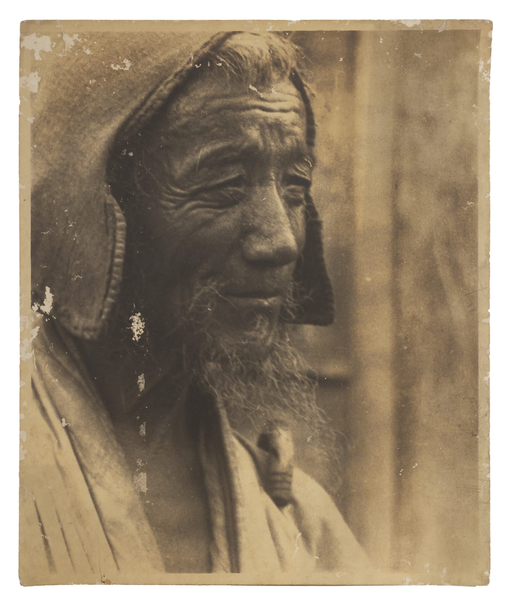 Lalit Mohan Sen, Untitled (Portrait of an Old Man), c.1940s - 1950s