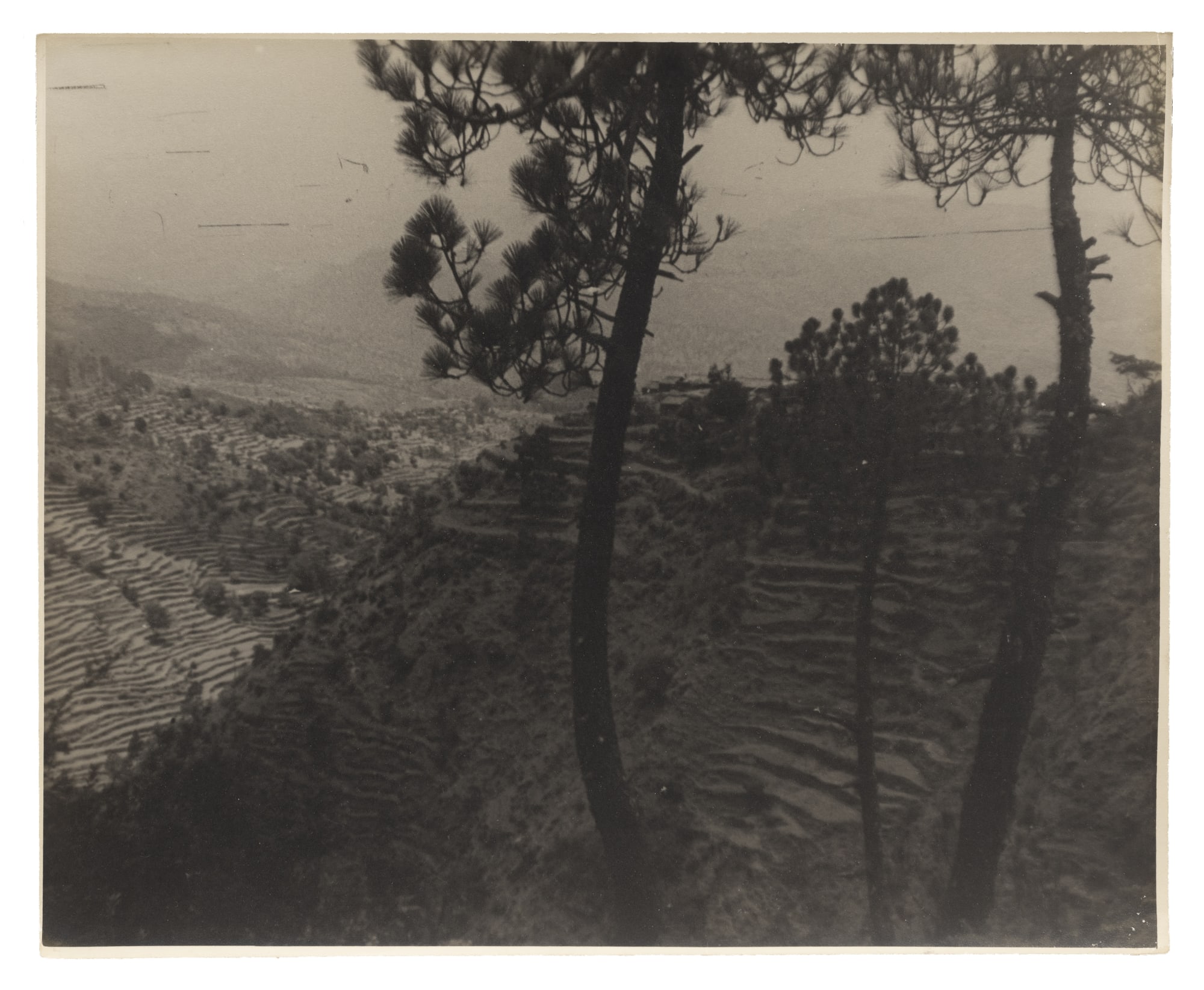 Lalit Mohan Sen, Untitled (Hillscape), c.1940s - 1950s