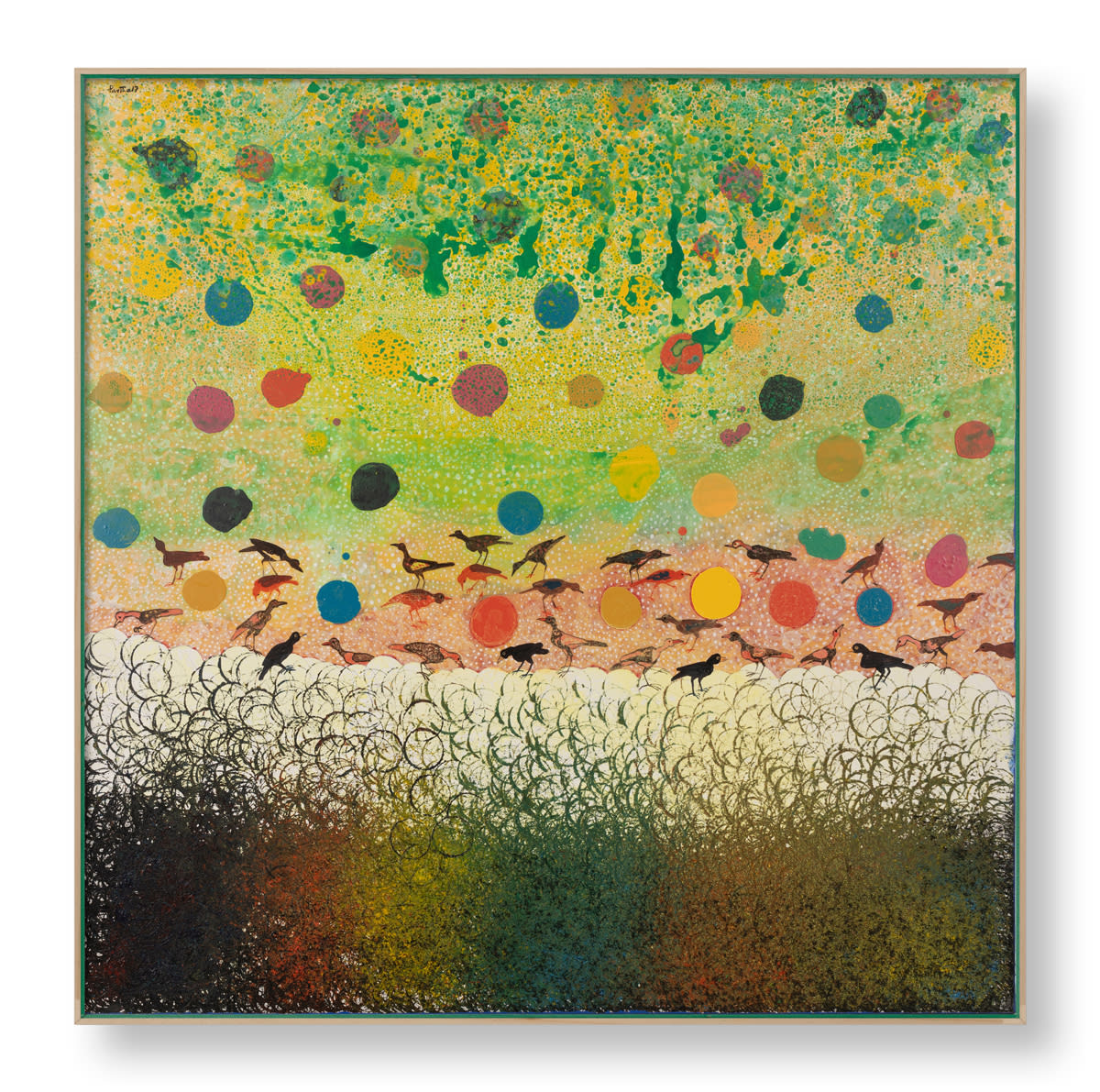 Partha Pratim Deb (b. 1943), Untitled, 2017