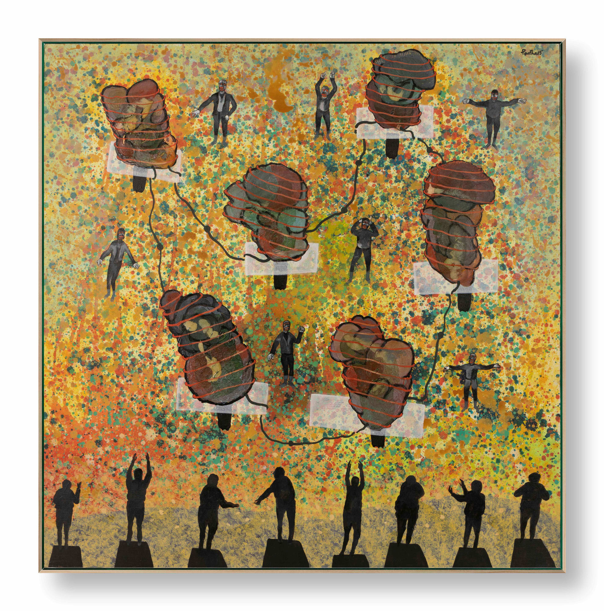 Partha Pratim Deb (b. 1943), Untitled, 2015