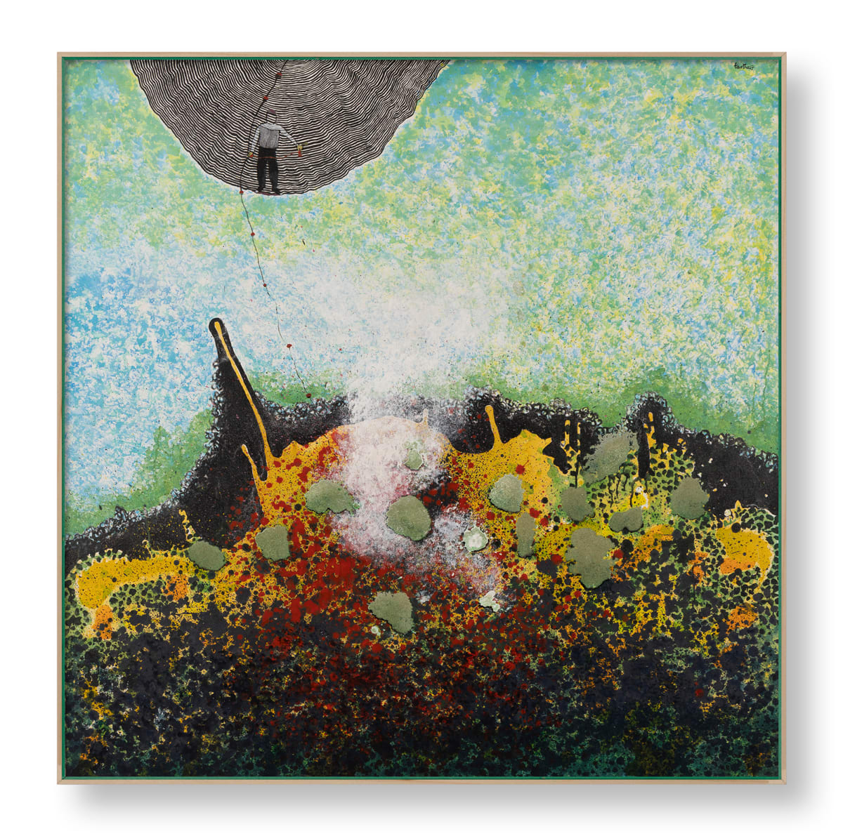 Partha Pratim Deb (b. 1943), Untitled, 2017