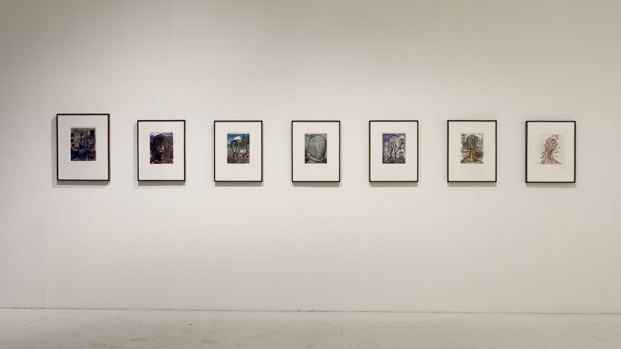 FN Souza: Drawings and Chemical Alterations