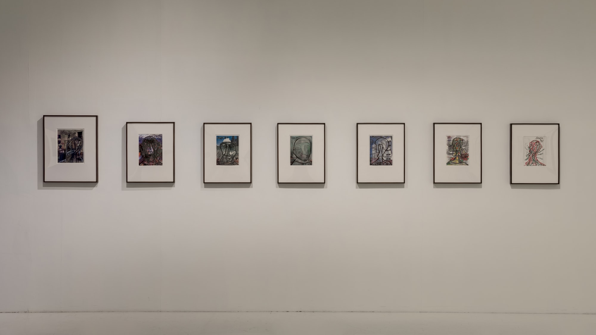 FN Souza: Drawings and Chemical Alterations