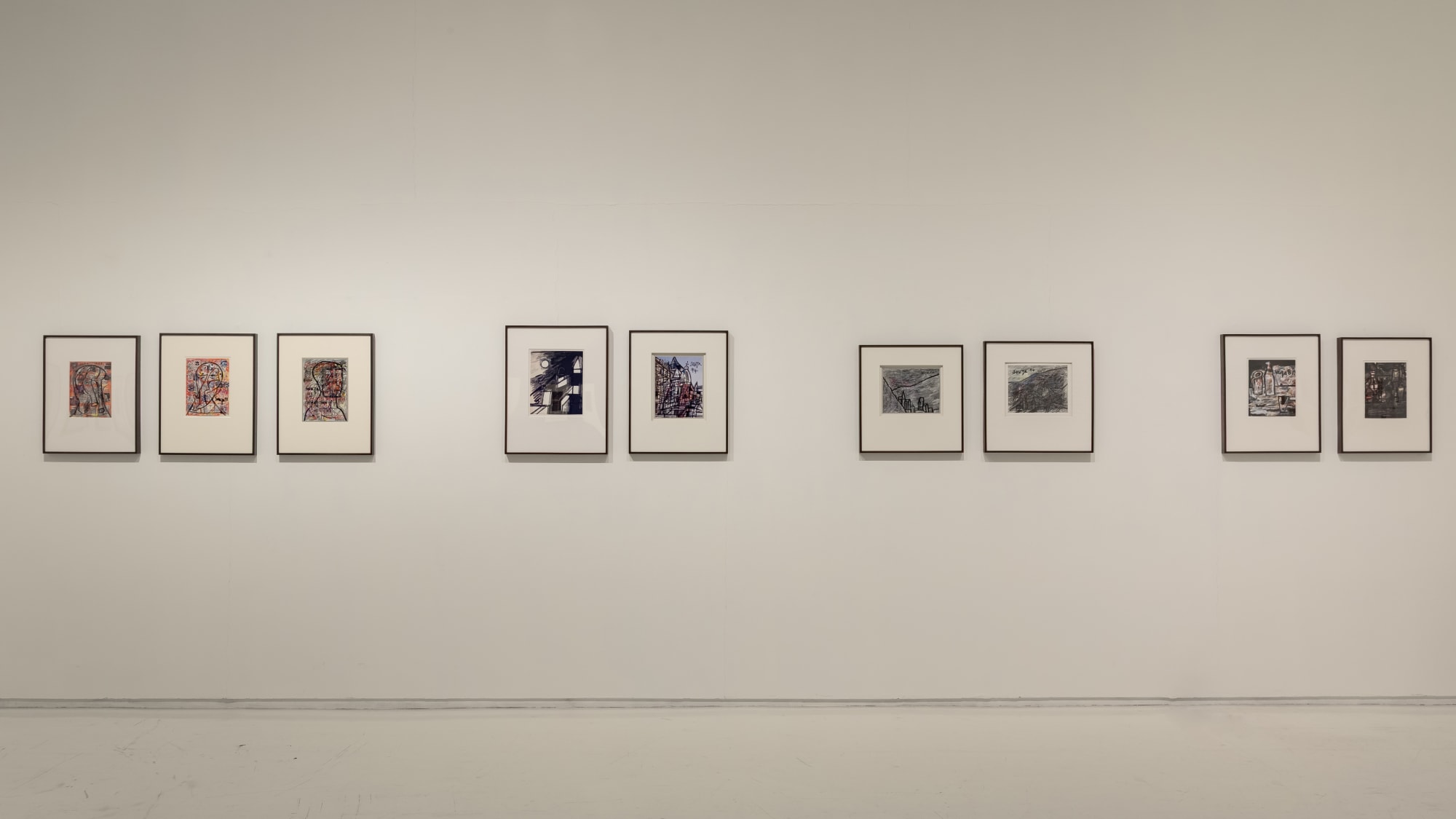 FN Souza: Drawings and Chemical Alterations