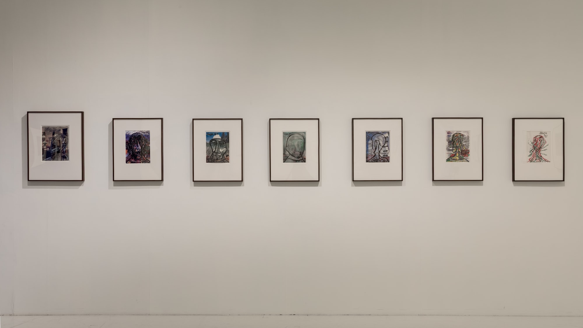 FN Souza: Drawings and Chemical Alterations