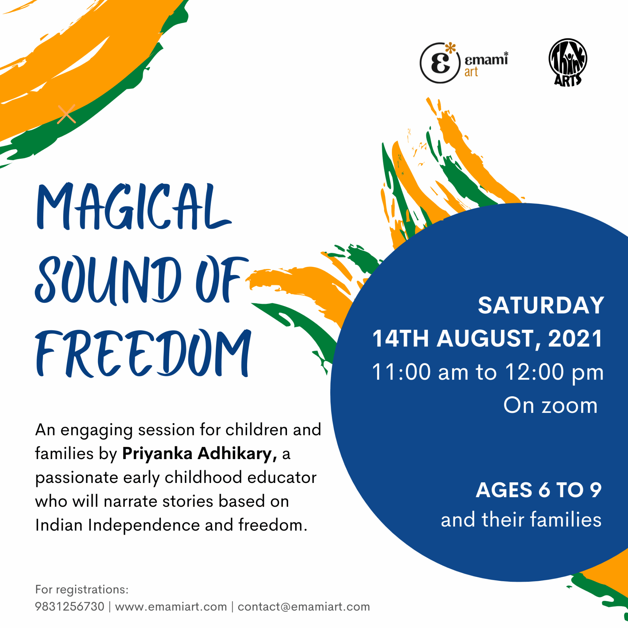 Magical Sound of Freedom Saturday 14th August, 2021