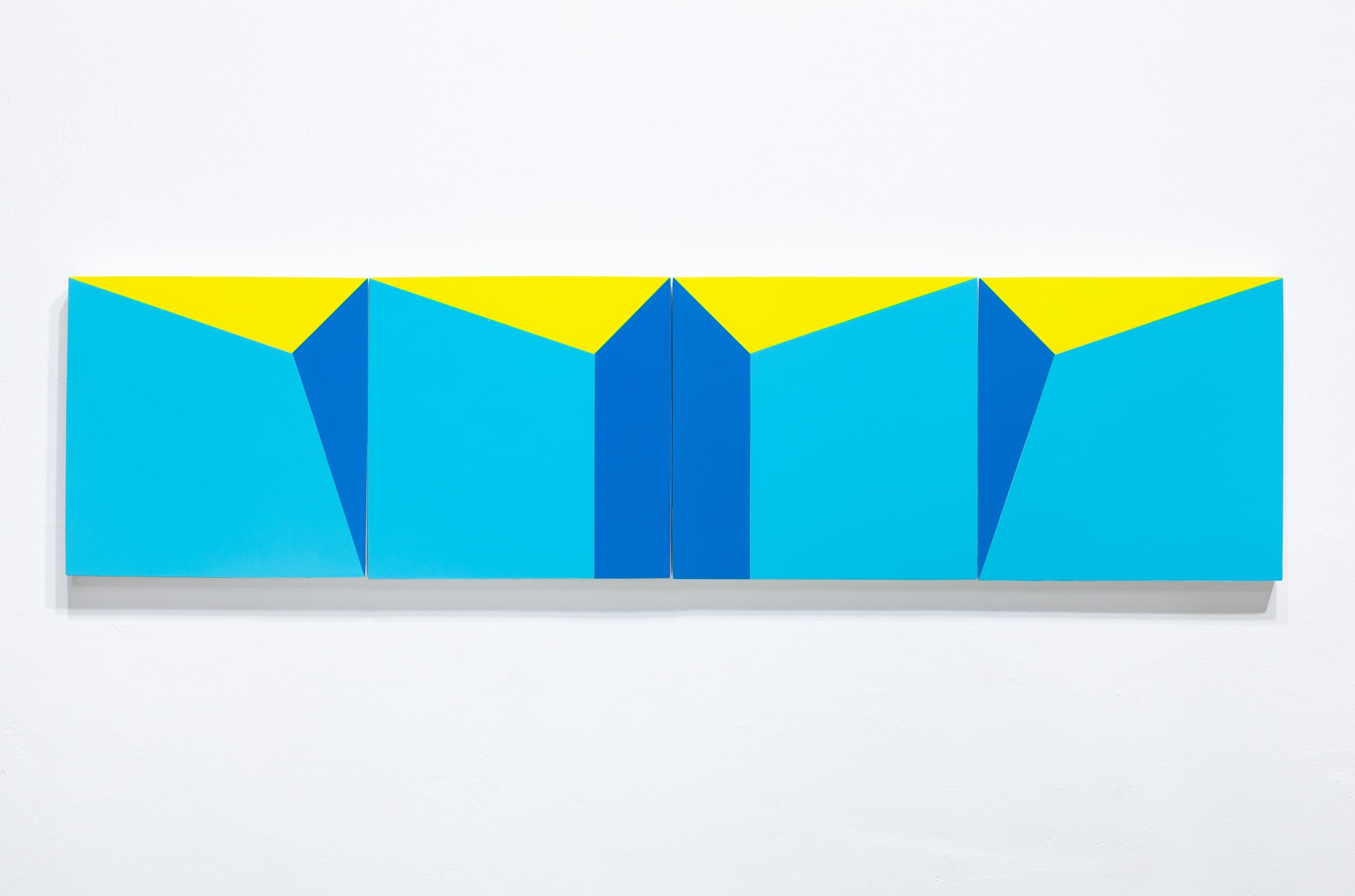 Karen Rifas 3948, 2020 Acrylic on panel 4 Panels, 10 x 10 in each (25.5 x 25.5 cm) Total dims 10 x 40 in (25.5 x 101.5 cm) $10,000