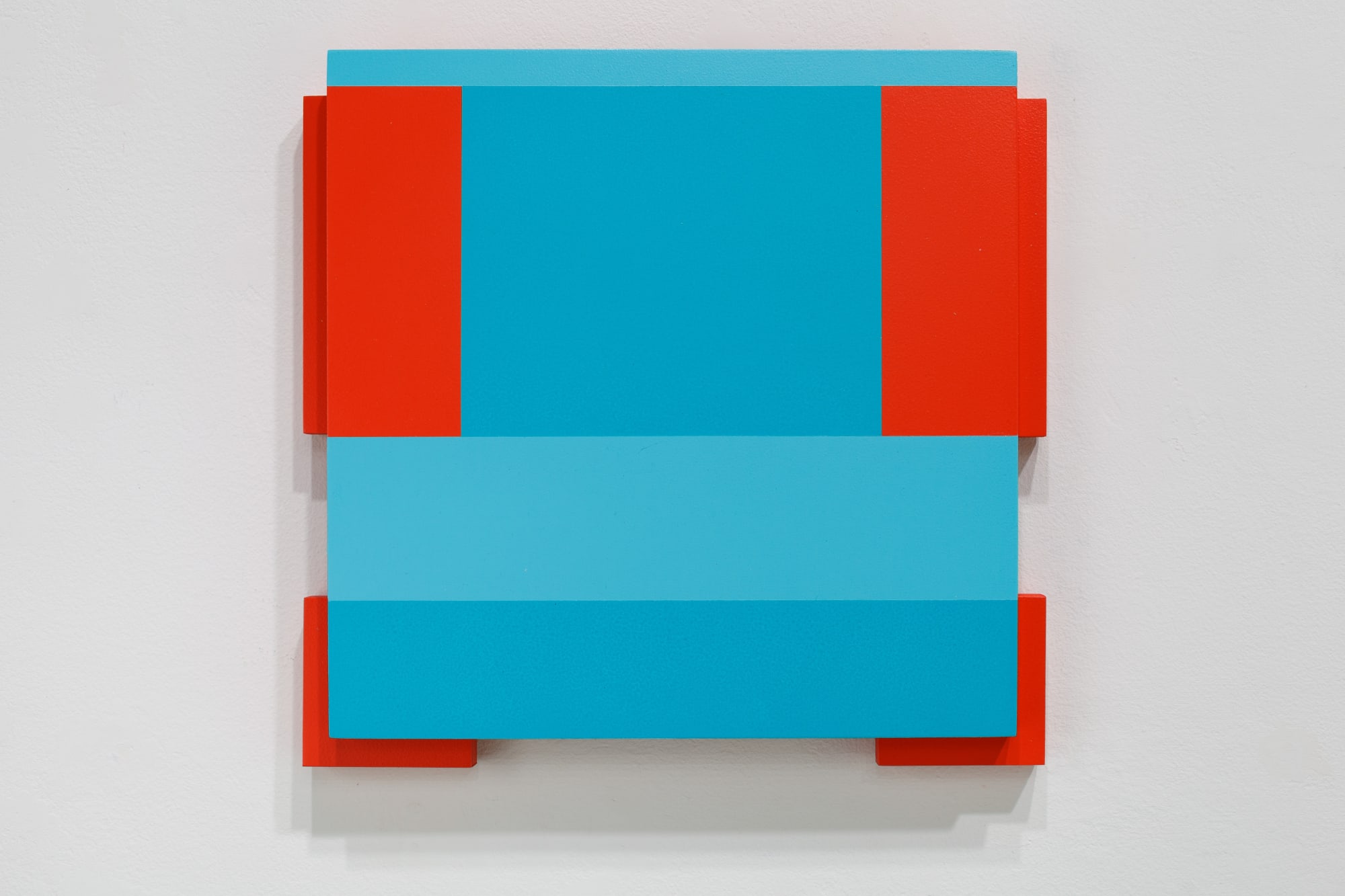 Karen Rifas 9663, 2021 Acrylic on gessobord 12.75 x 13.25 x 1.5 in (32.4 x 33.6 x 3.8 cm) $2,000