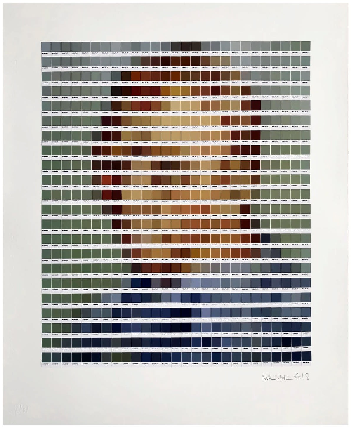 Nick Smith, Van Gogh - Portrait de l'Artiste Sans Barbe, 2018