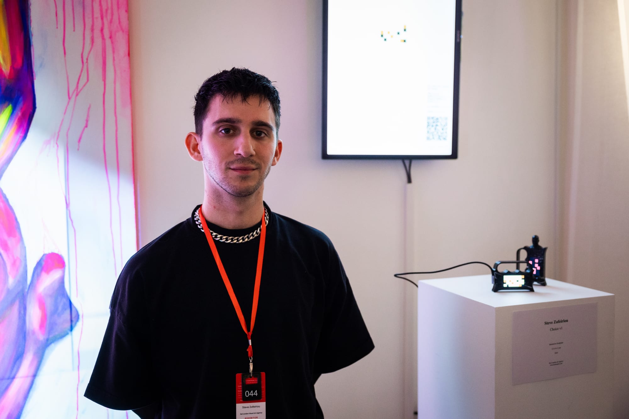 Kei London at the British Art Fair in Saatchi Gallery