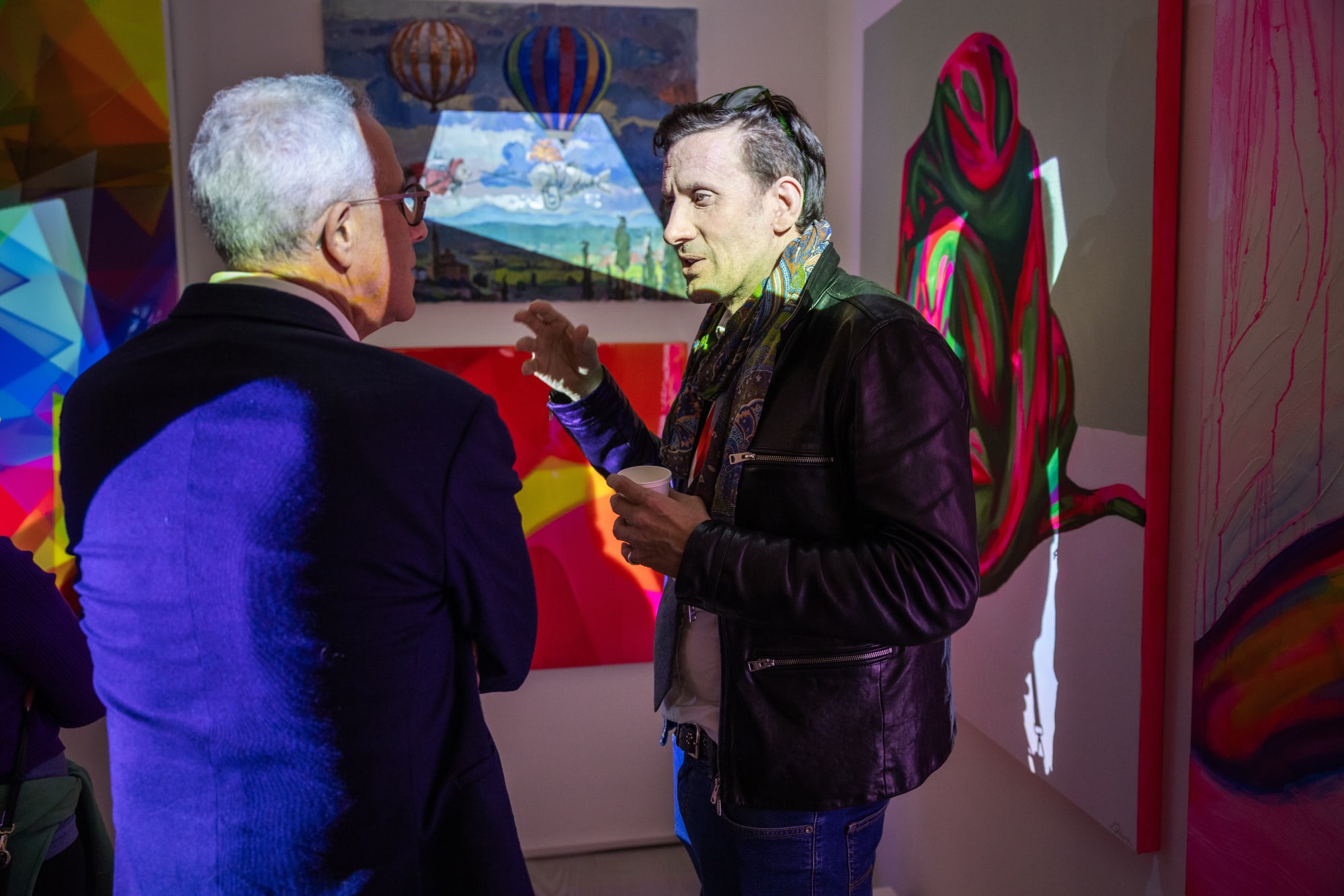 Kei London at the British Art Fair in Saatchi Gallery