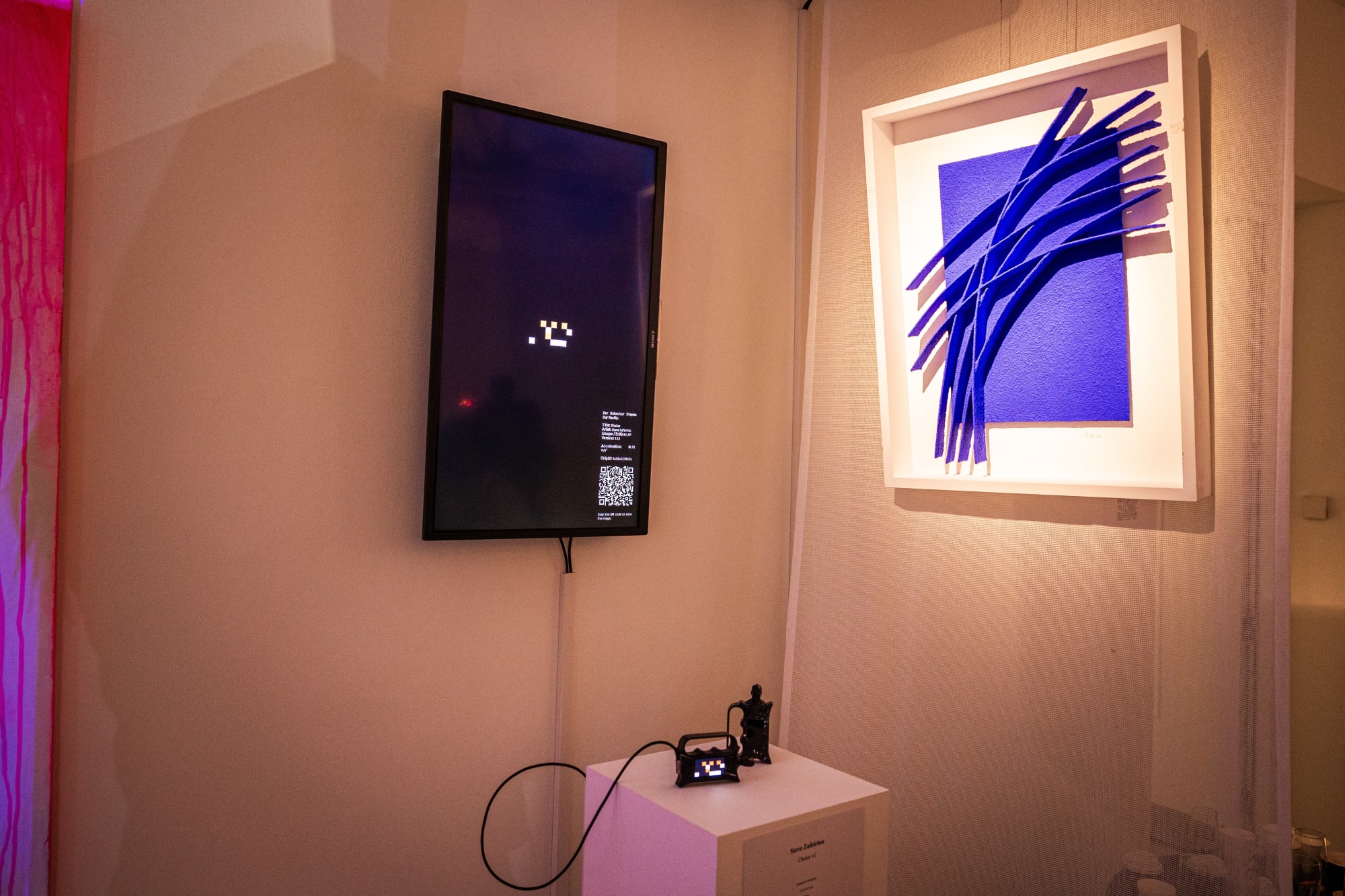 Kei London at the British Art Fair in Saatchi Gallery