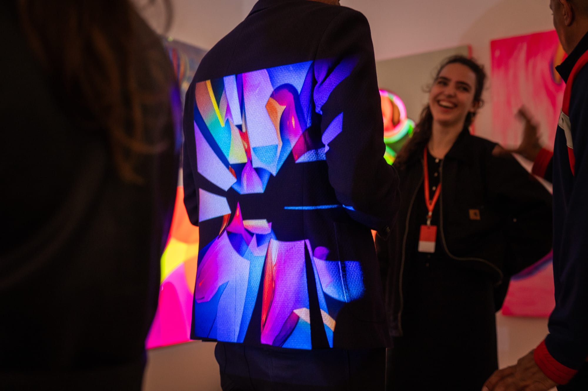 Kei London at the British Art Fair in Saatchi Gallery