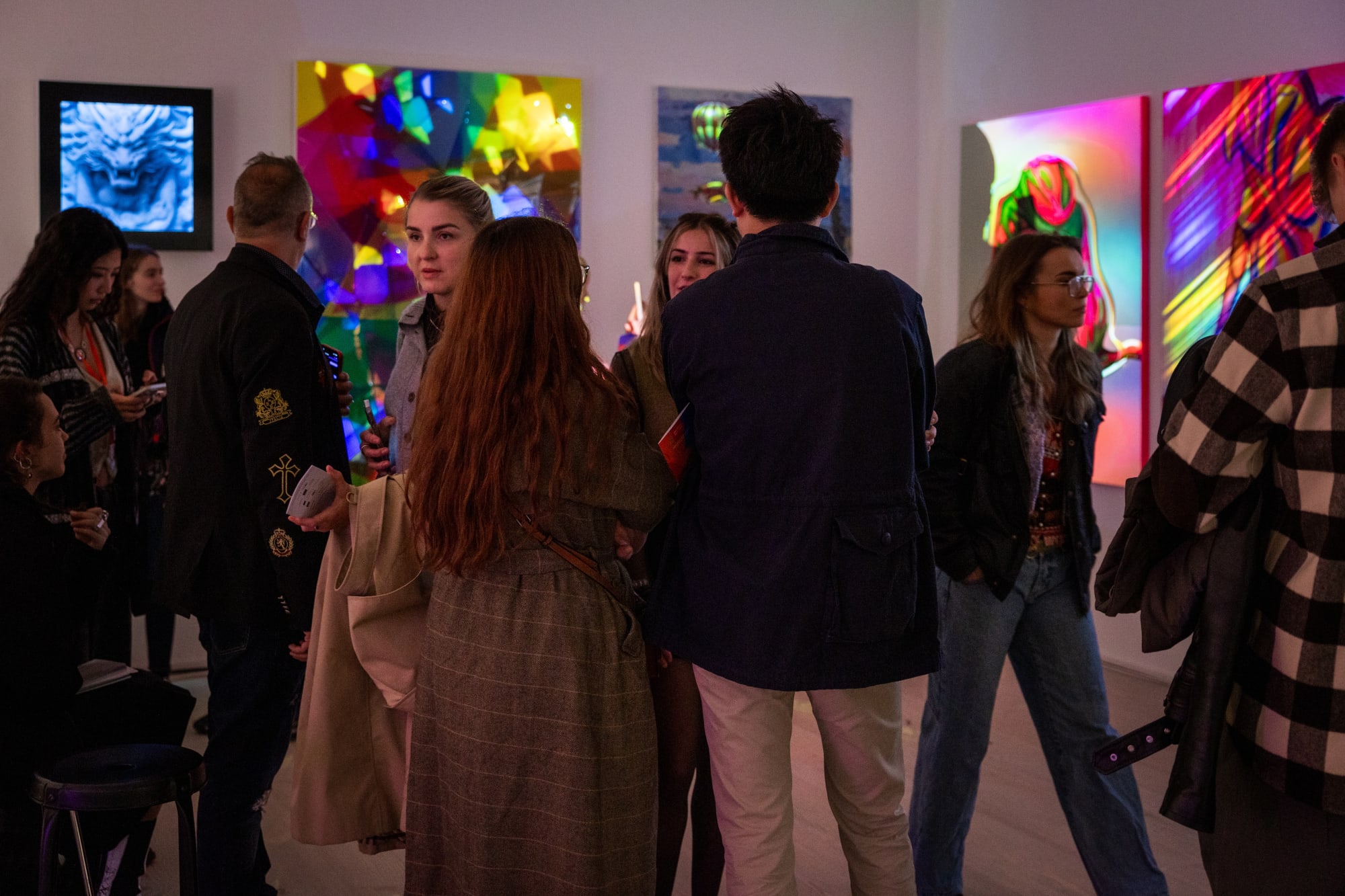 Kei London at the British Art Fair in Saatchi Gallery