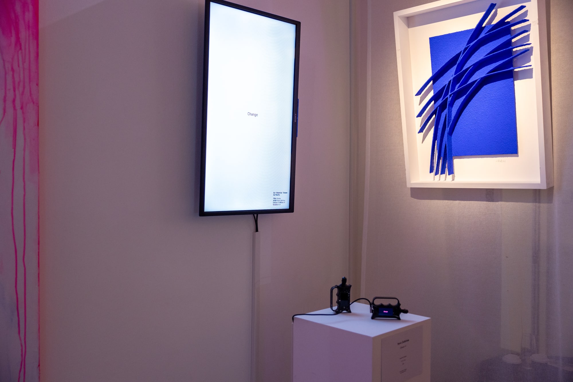 Kei London at the British Art Fair in Saatchi Gallery