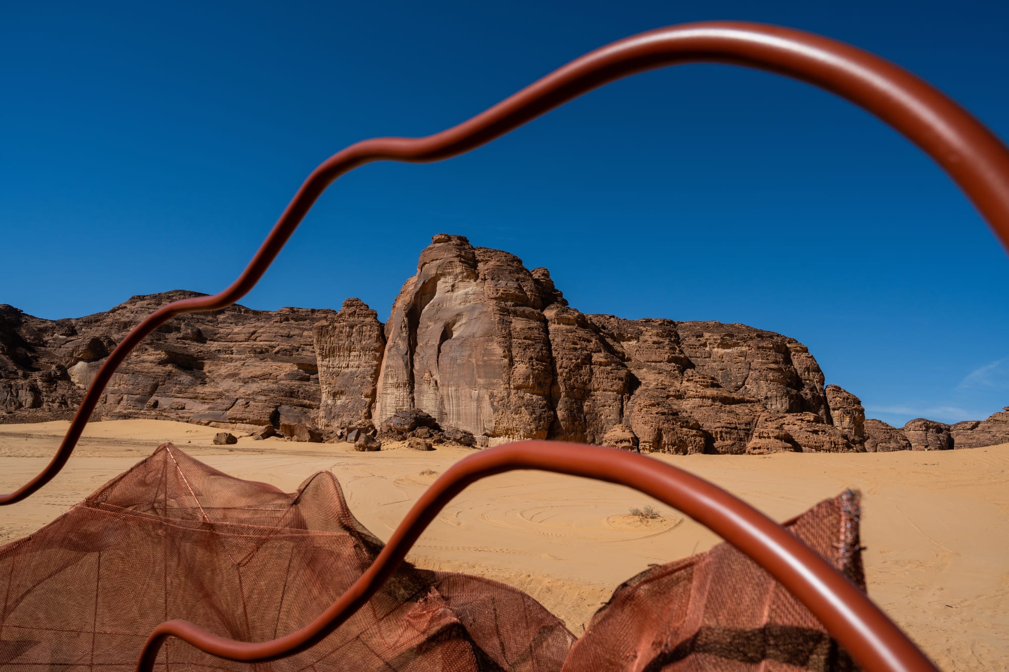 Stage design in AlUla