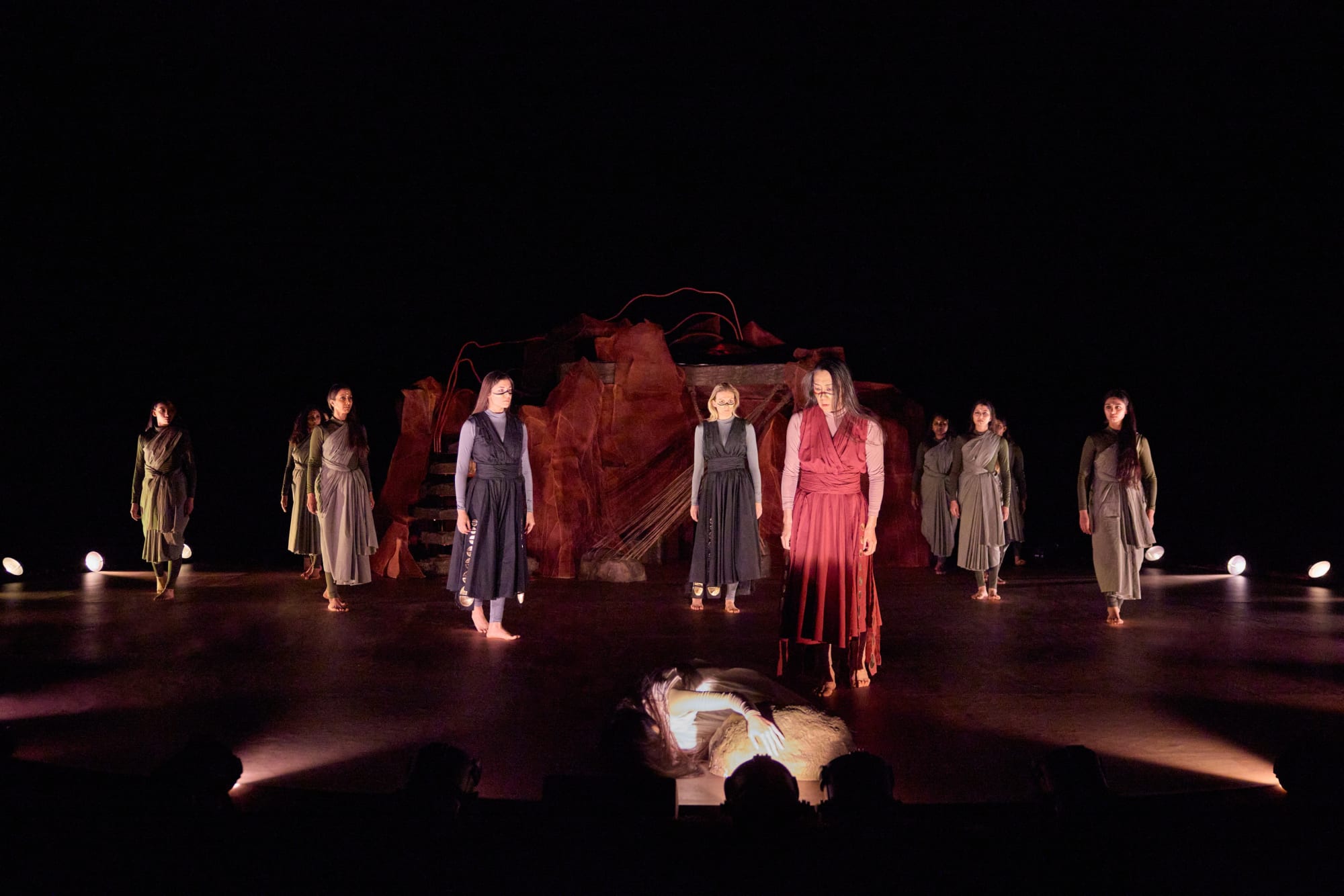 Image of the performance in AlUla