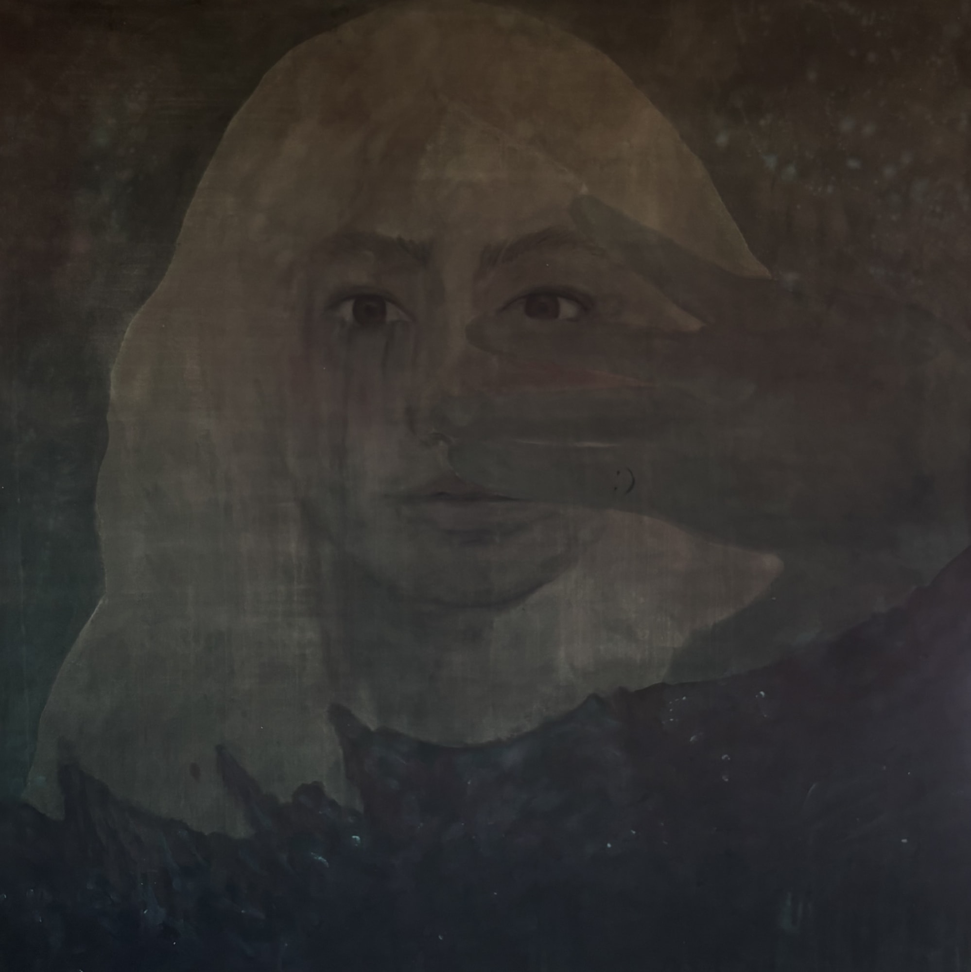 Laura Limbourg Crush (ed) II, 2025 200 x 200 cm Acrylic on canvas (LLB251602)