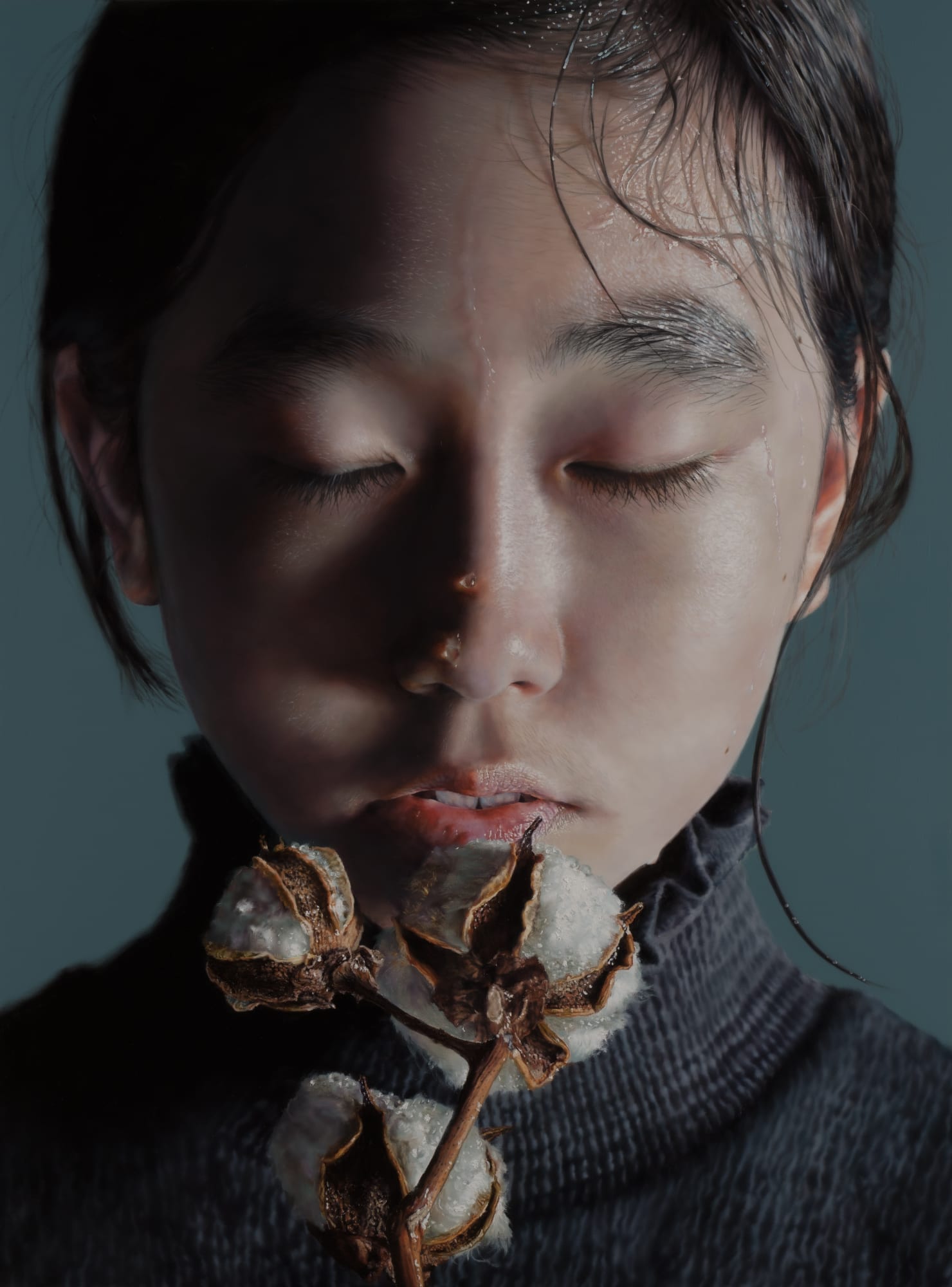 Kang Kang Hoon After Rain 2023 Oil On Canvas 130 x 97cm 14,000 USD