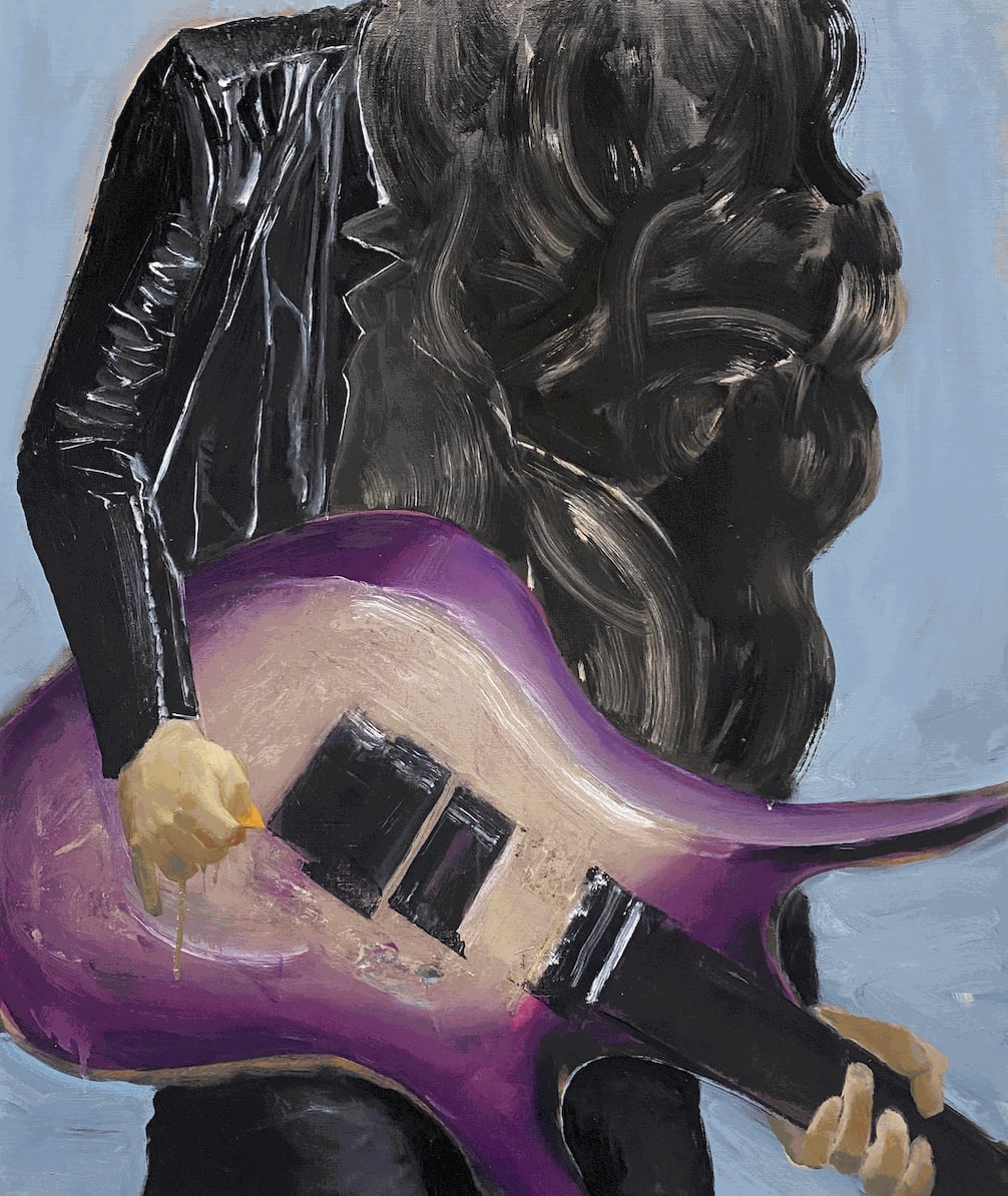 Ahn Jisan Burn The Rain 001, 2024 Oil on Canvas 72.7 x 60.6 cm