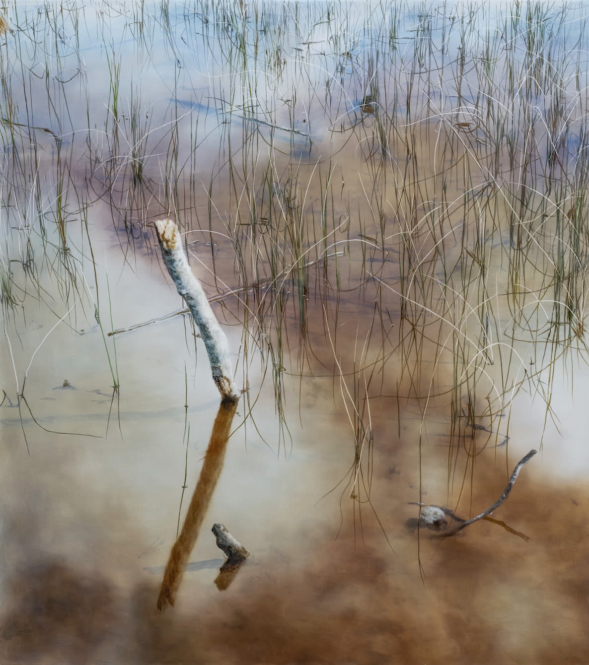 Lee Kwang Ho Untitled 4155 2021 Oil on Canvas 90 x 80 cm $11,300 USD