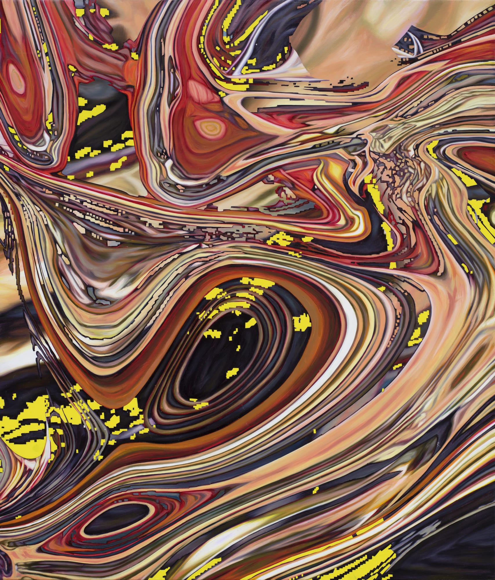 JIN MEYERSON ALLELE 33, 2024 Oil On Canvas 53x45.5cm 12,000USD