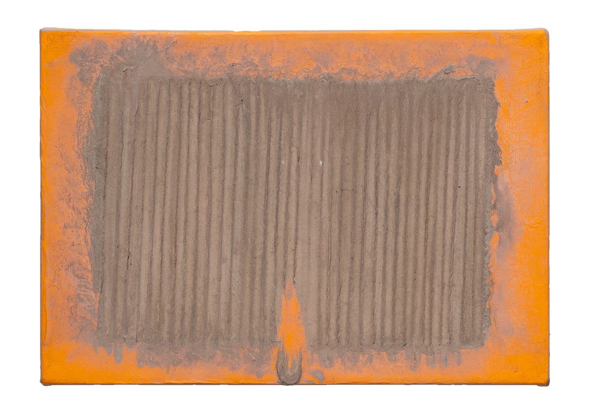 Park Seo-Bo Ecriture No. 911104, 1991 Acrylic with Korean hanji Paper on Canvas 18 x 26 cm 80,000 USD