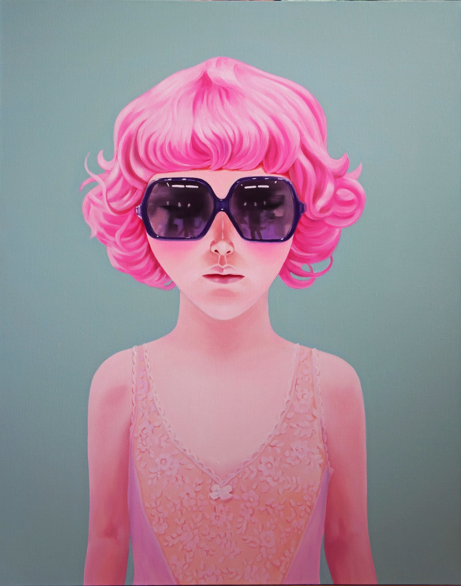 Lee So Yeun Pajama 13, 2020 Oil on Canvas 90 x 70 cm $9,600 USD