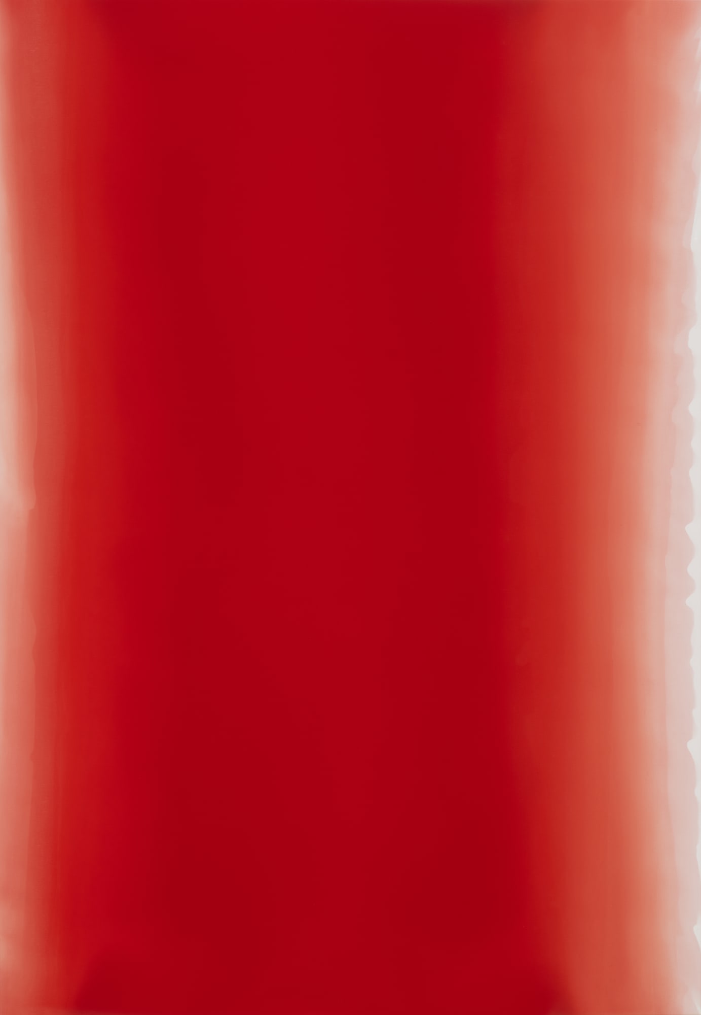 Kim Taek Sang Breathing light-Red in red25-4, 2025 Water acrylic on canvas 167 x 114 x 4 cm $ 60,000 USD