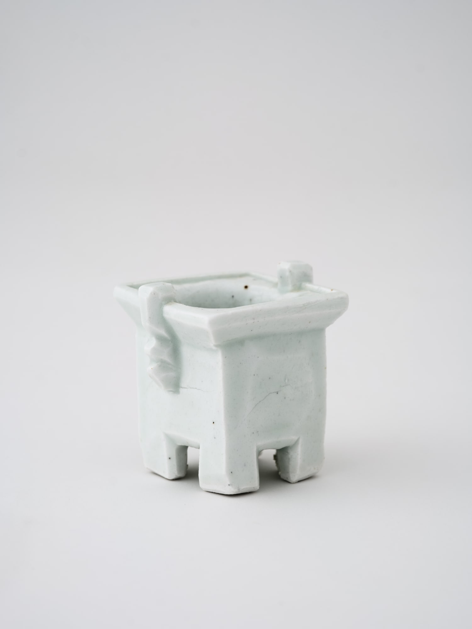 Kwon Dae Sup Incense Burner, 1994 White Porcelain 7 x 8 x 8 cm 2,200 USD