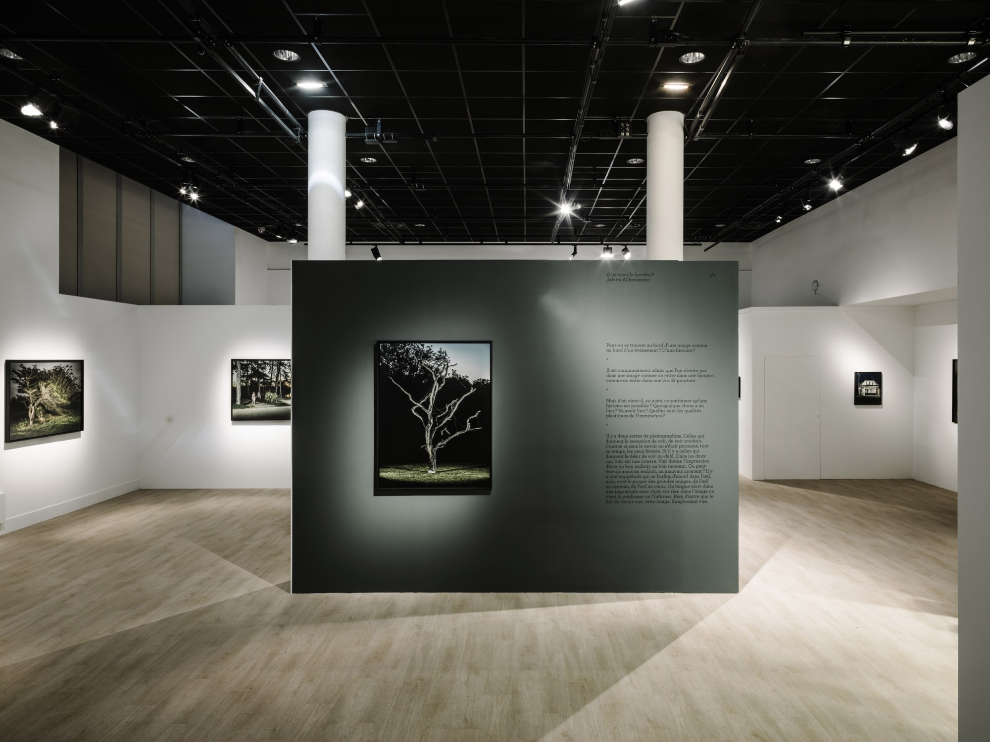 lI doit faire nuit comme ici, Le Cyel, La Roche-sur-Yon, France, 2023