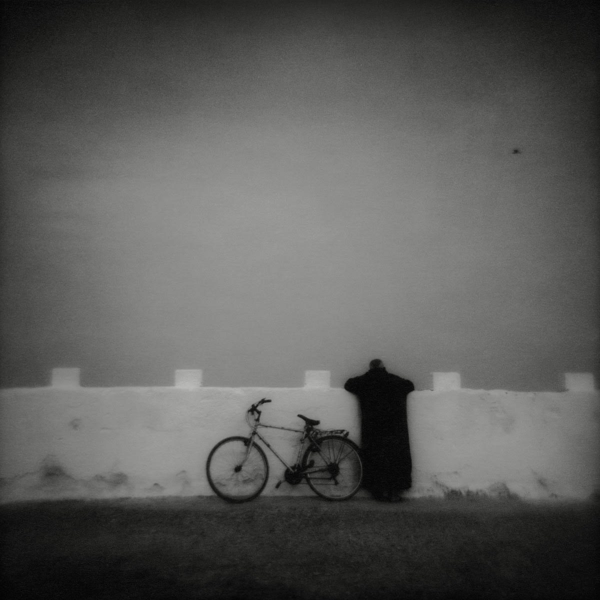 FLORE Le vieux qui regardait la mer, 2010 Silver salt print by the artist 15 x 15 cm Ed. 5/7