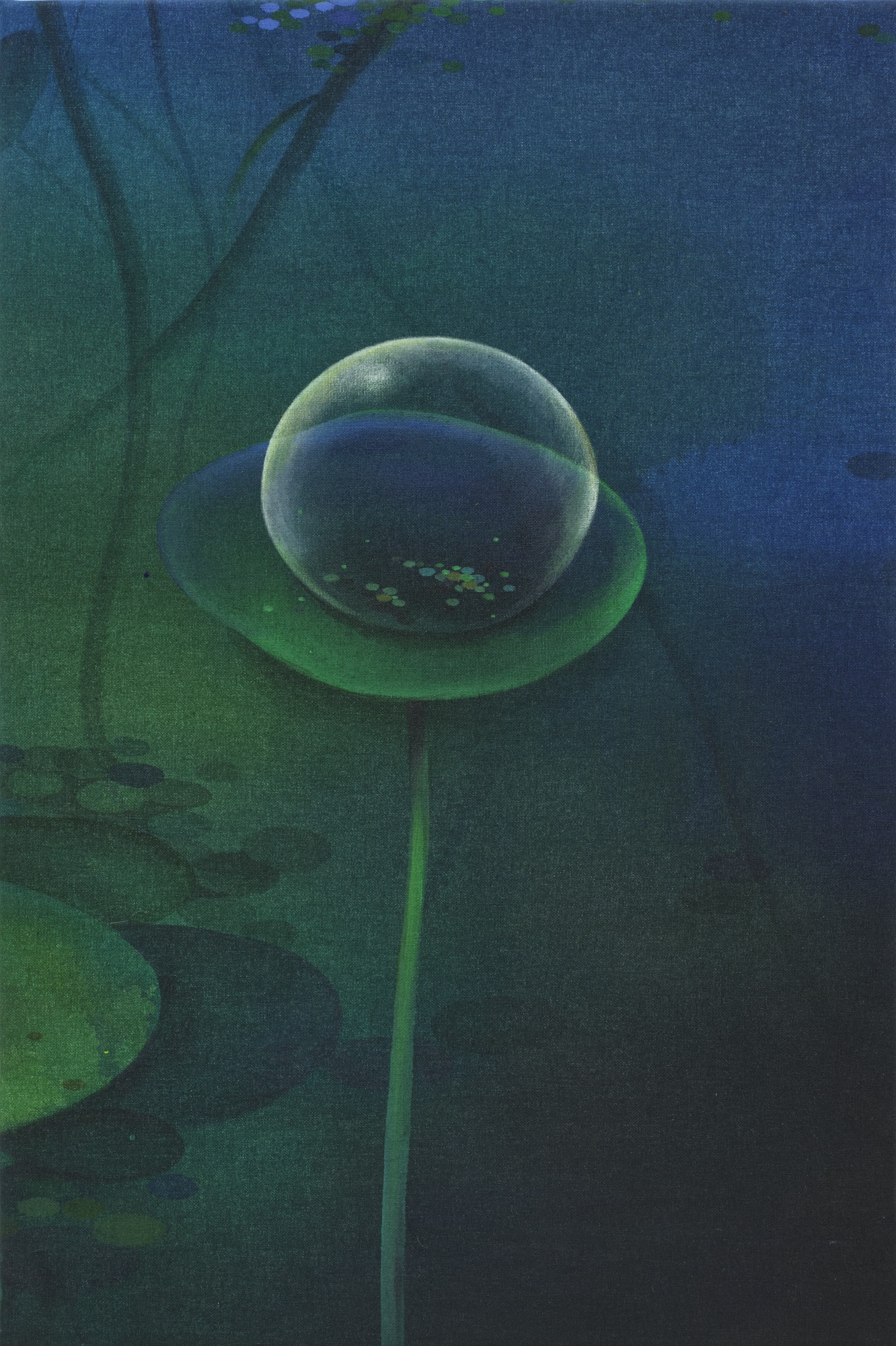 참을 수 없는6 Unbearable6, acrylic on canvas, 41x27.3cm, 2023