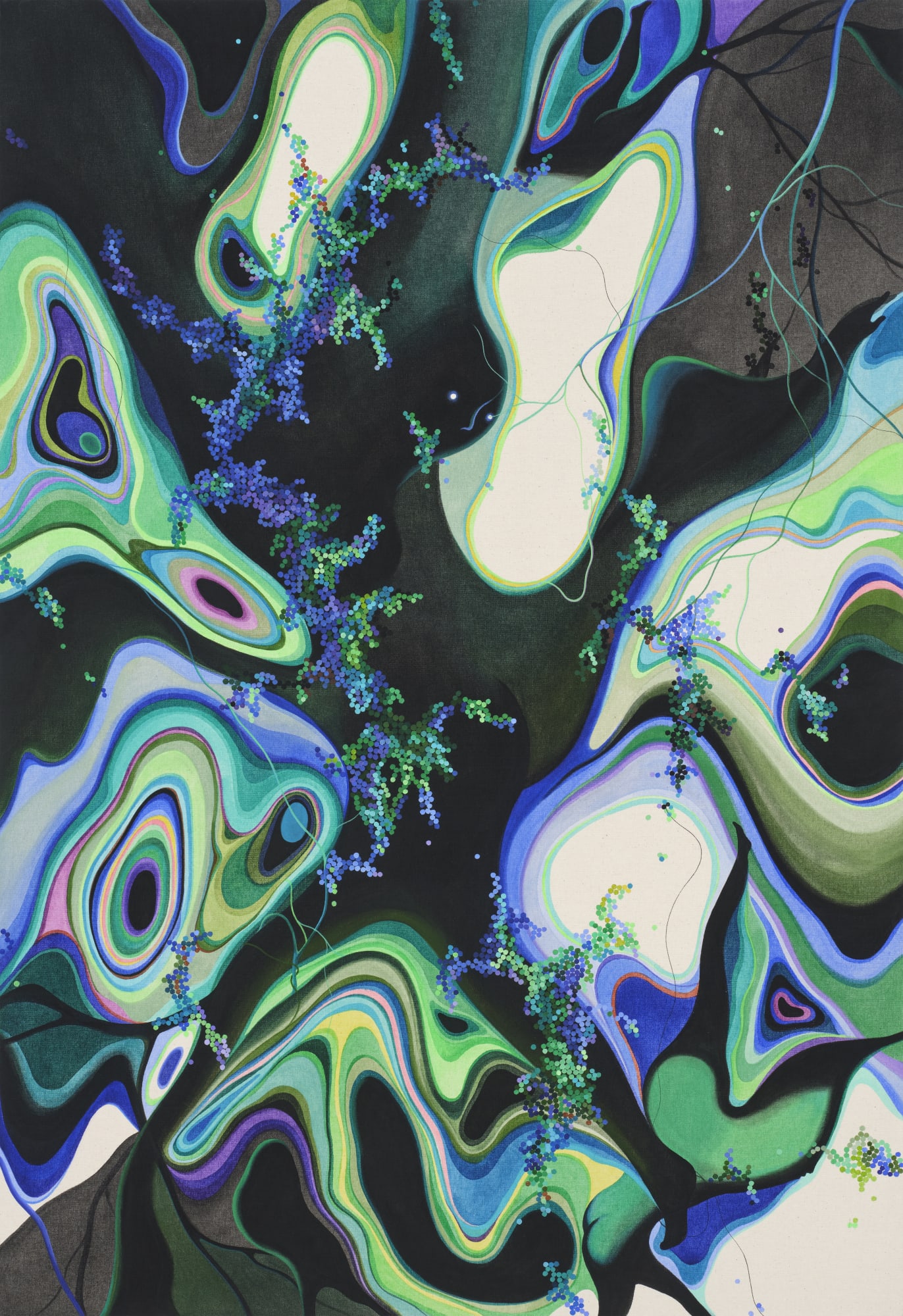 Boiling2, acrylic on canvas, 117.5x80.5cm, 2023