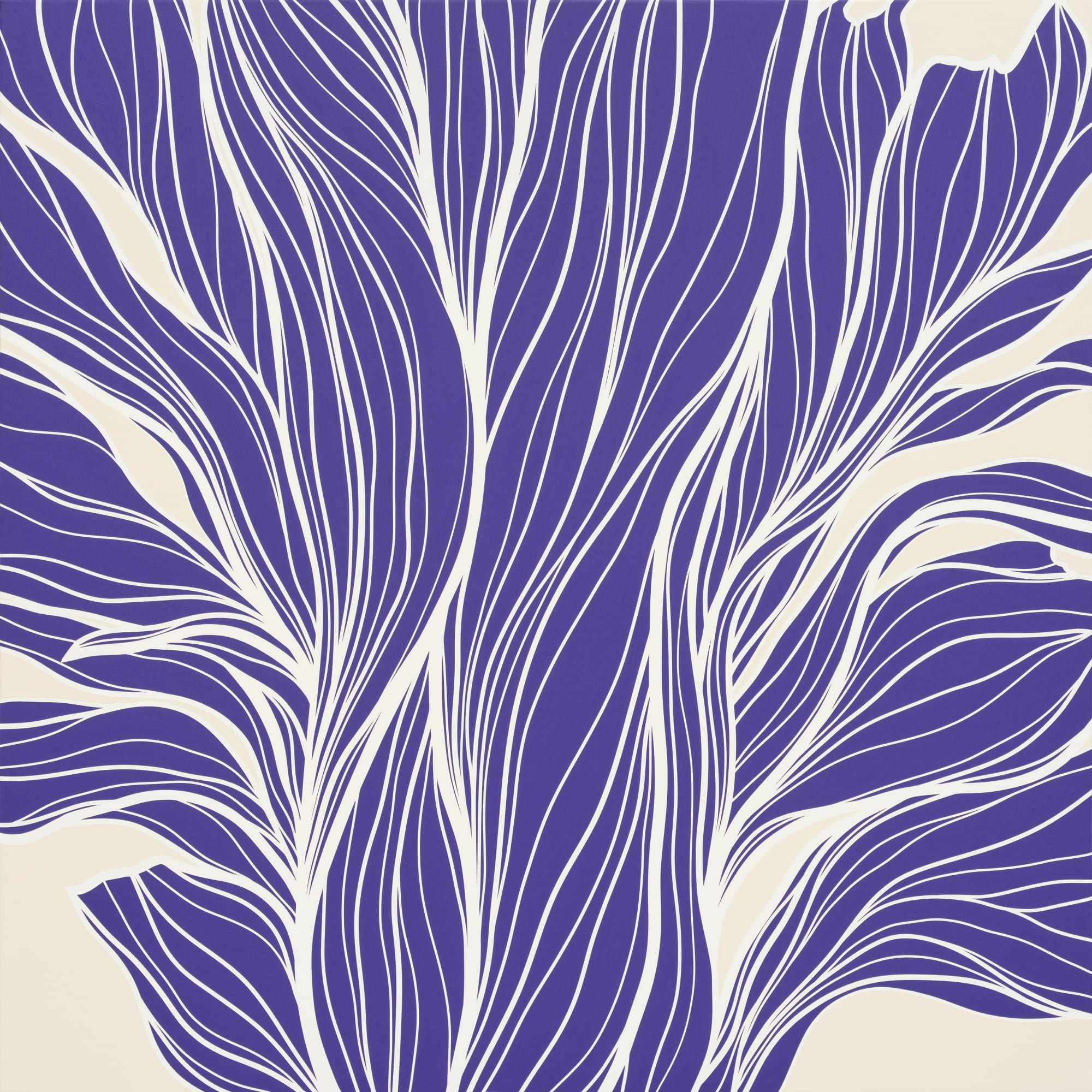 UNTITLED-VW2213, acrylic on canvas, 100x100cm, 2022