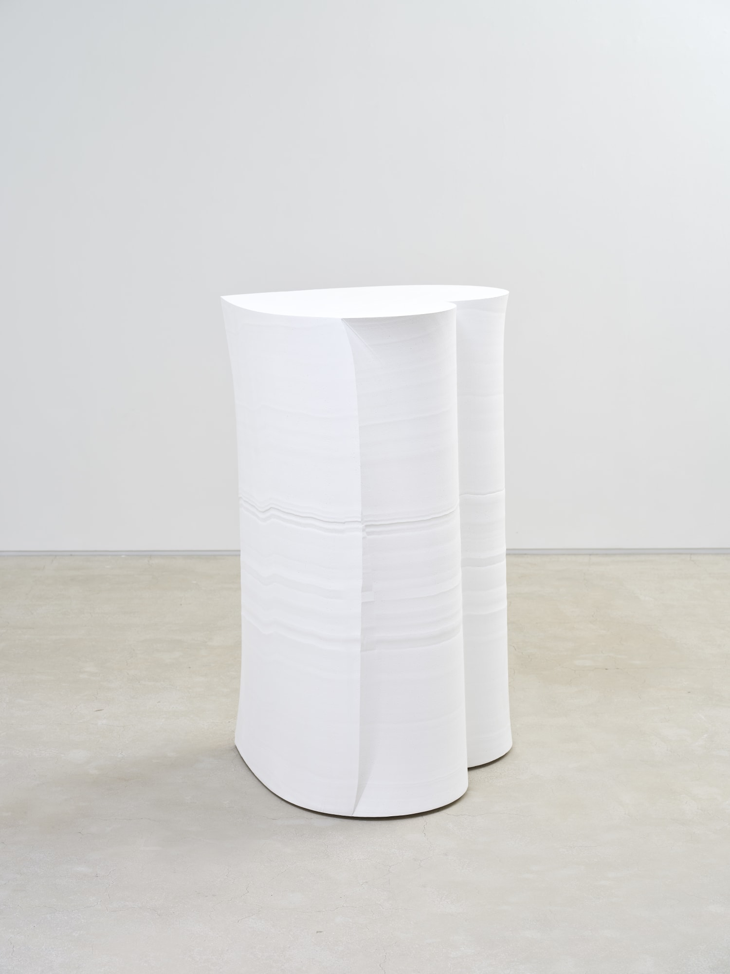 Heart-Foam, polystyrene foam, plaster, paint, 82x73x118cm, 2021_3