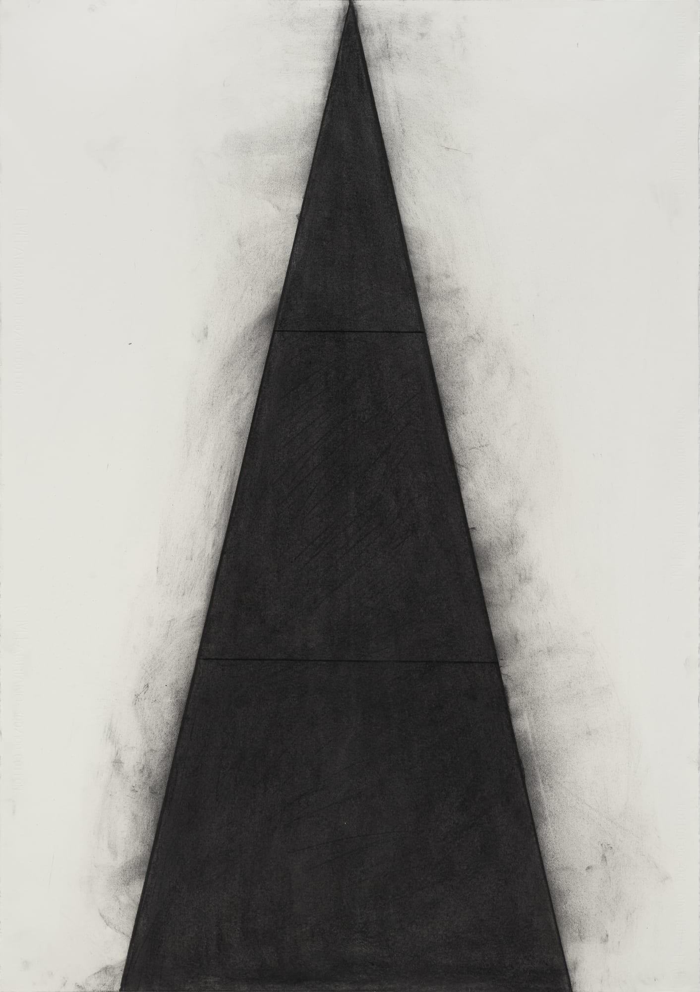 Untitled, charcoal on paper, 100x70cm, 2020