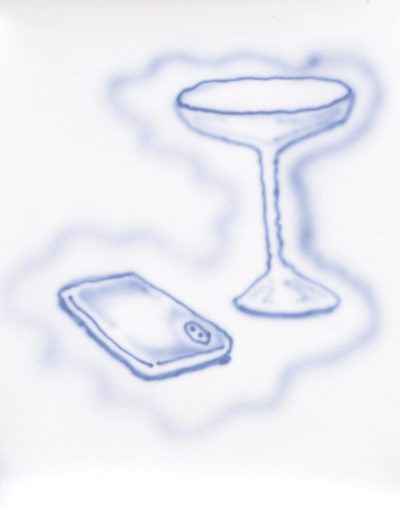 Drawings for AS USUAL, acrylic on paper, 61.0x46.0cm, 2020_3-1